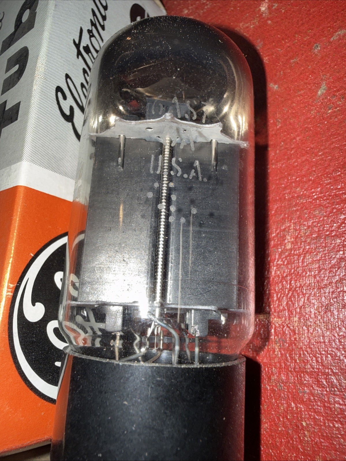 GE General Electric 6AS7 GA 6080 NOS Tube Tested Good