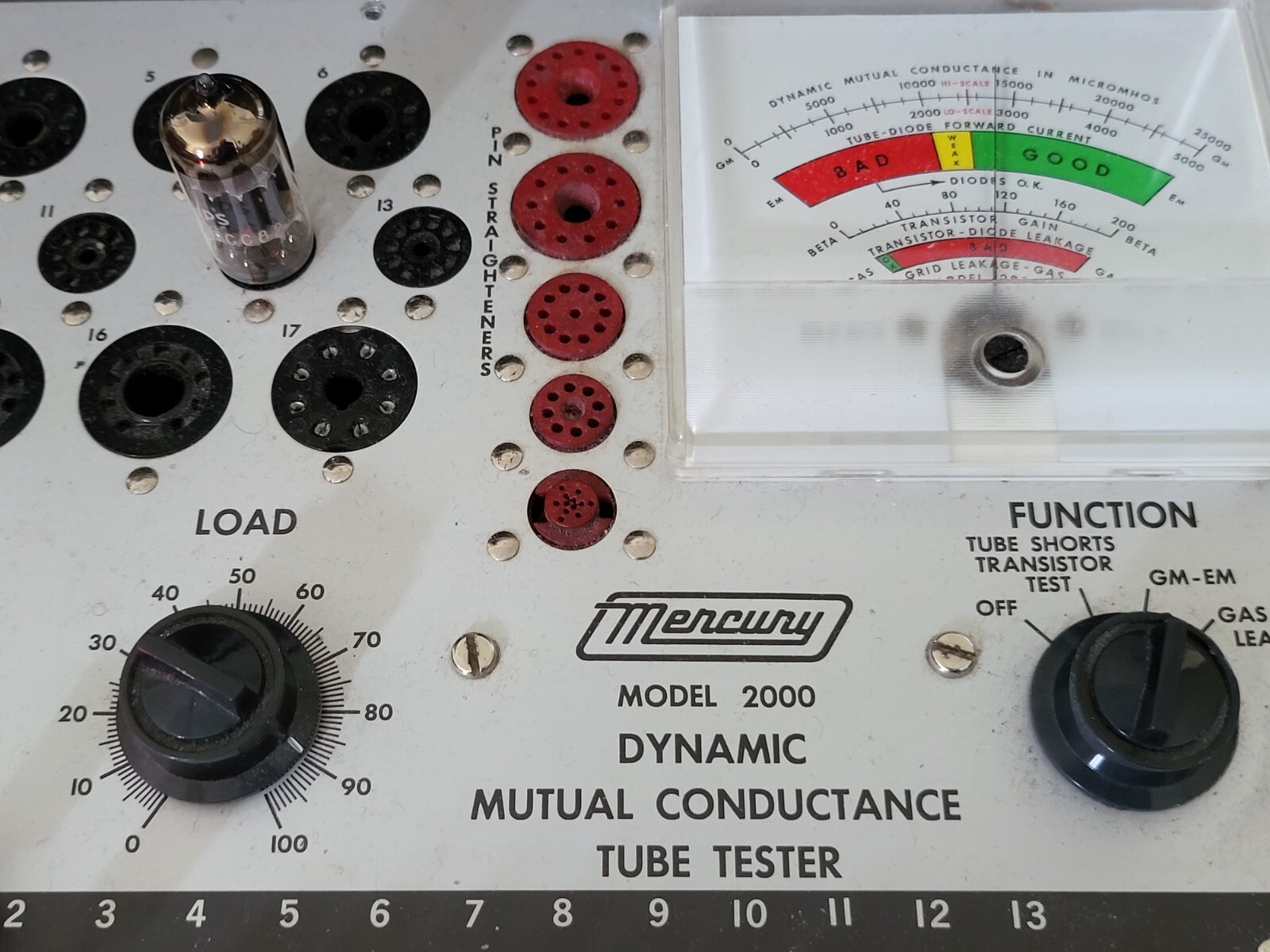 Mullard 12AU7 ECC82 Matched Pair – Philips/Adzam Labels – Blackburn 1964 Gf2