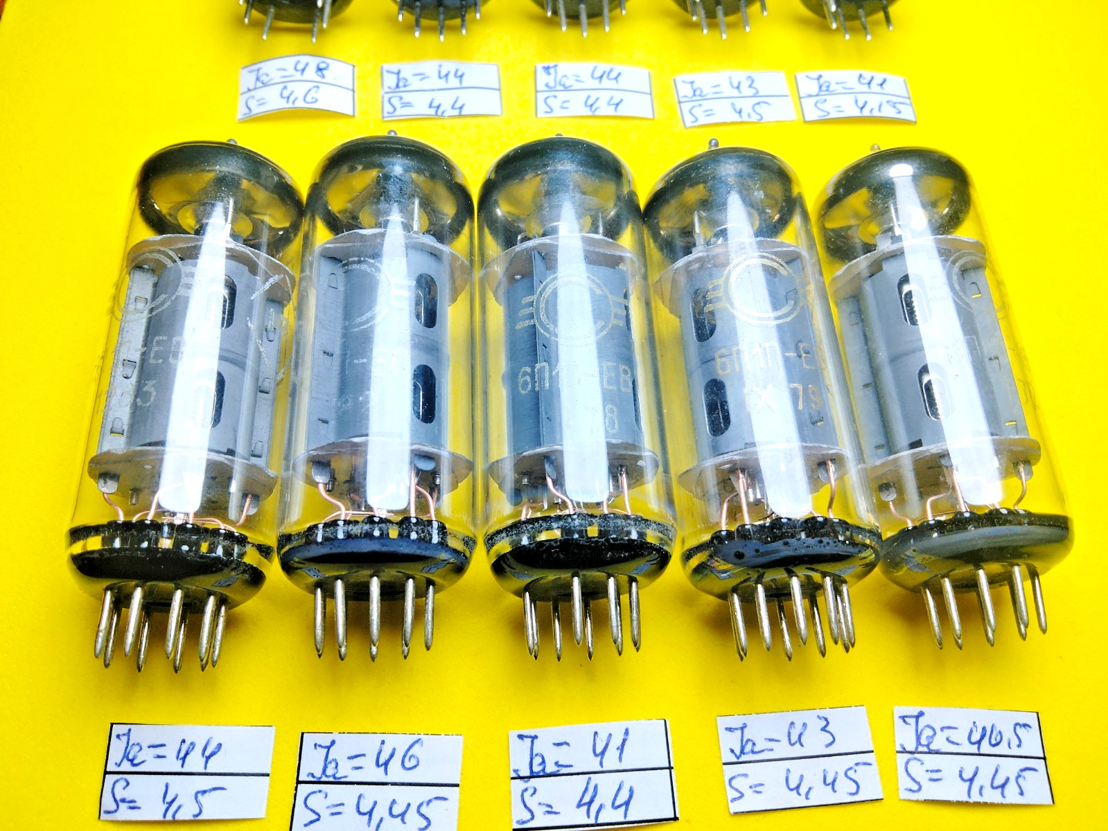 24 pcs NEW 6P1P-EV / 6P1P / Svetlana tubes