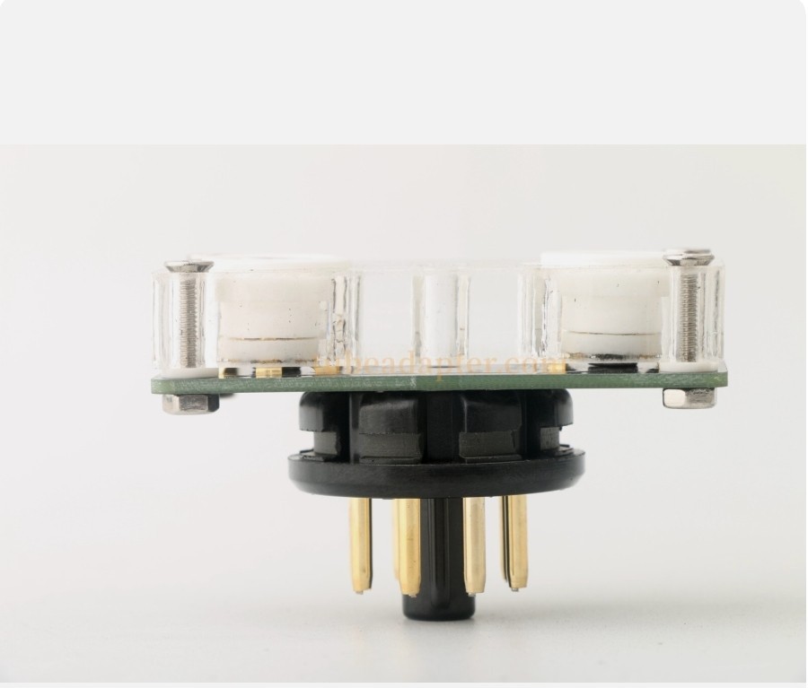 Pair 2pcs 6AS7 6080(Amp socket) TO Dual CV4062 tube converter adapter