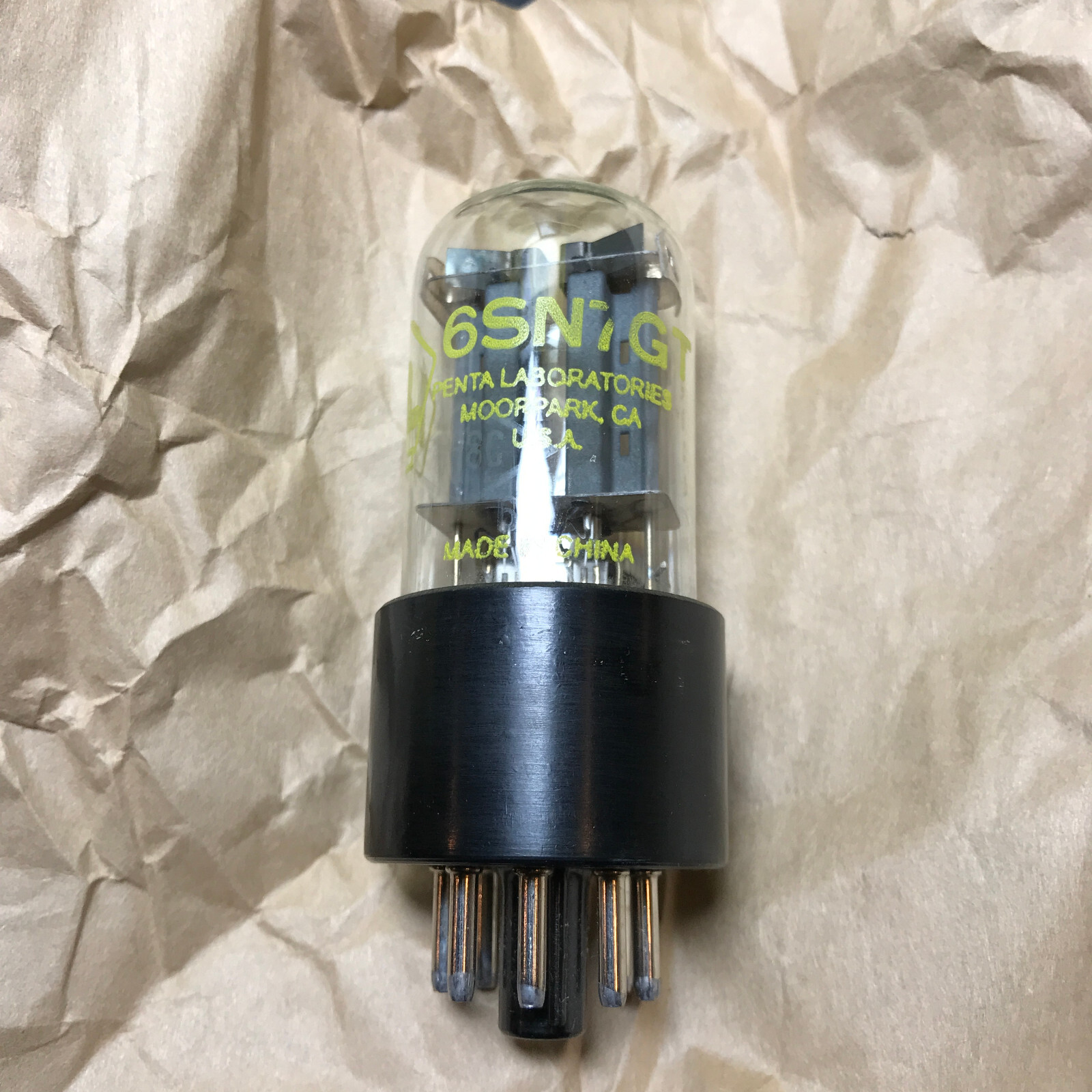 Penta Labs Laboratories Electron Tubes 6SN7G5 Tube Lot of 3