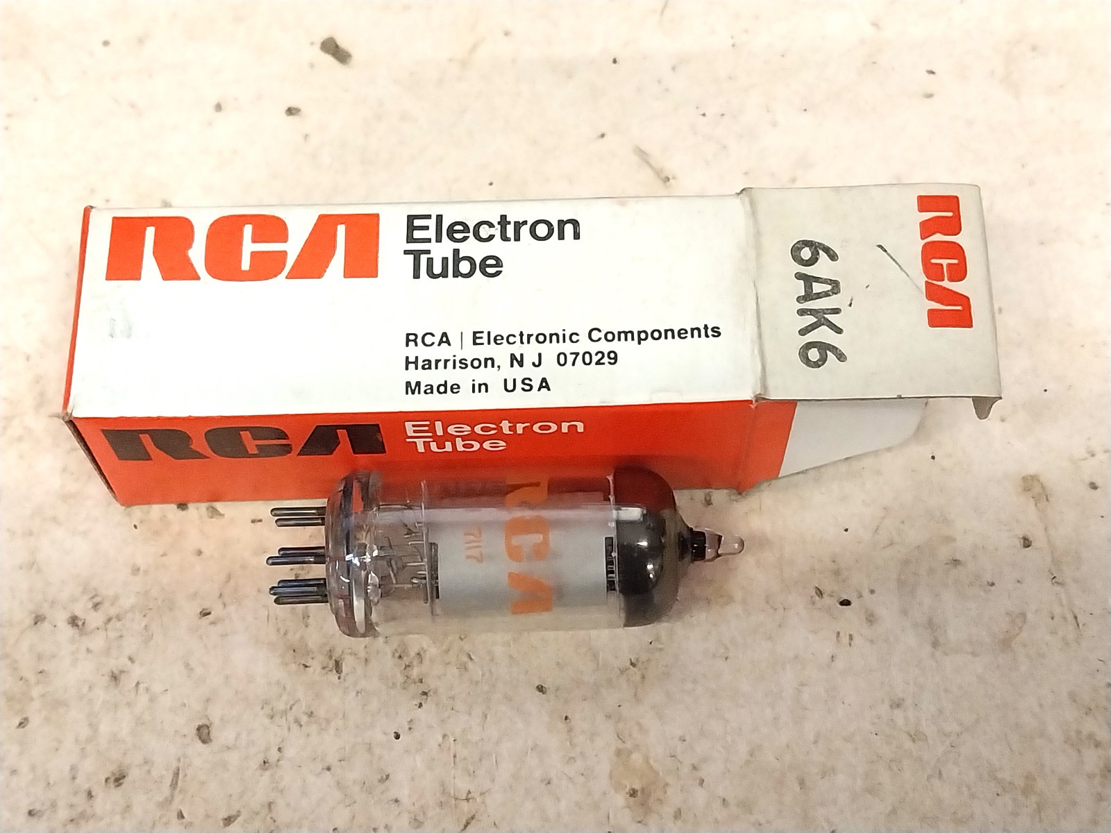 New Unused RCA 6AK6 / Old Vintage Ham Radio Tube Boatanchor Receiver Audio Amp
