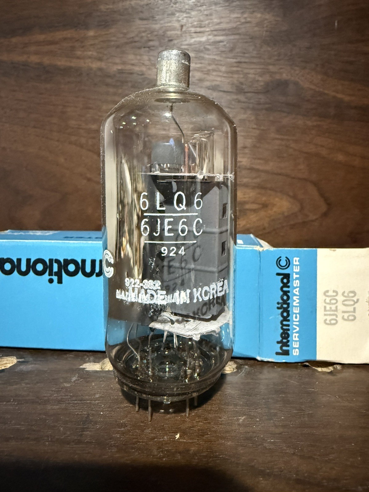 International 6MJ6 6LQ6 6JE6C NOS NIB Copper Grid Dual Side O Getters