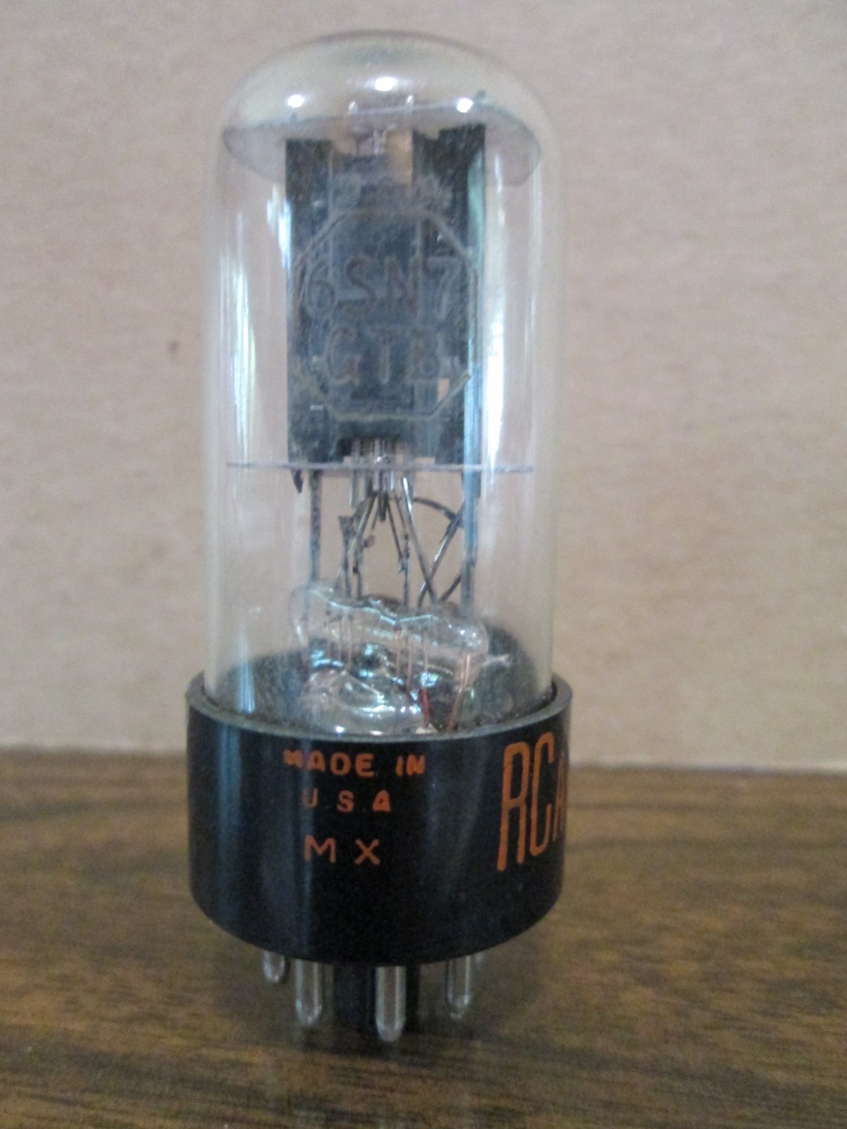 RCA 6SN7GTB Radio Amp Vacuum Tube Checked good