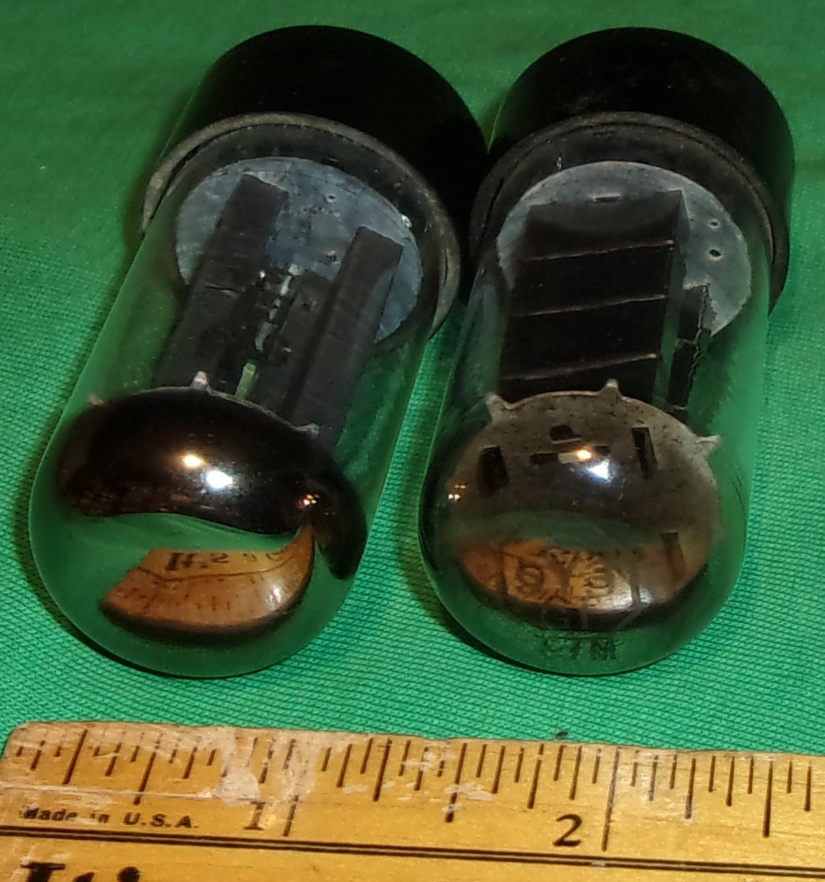 (2) Sylvania 5Y3GT Full-Wave Rectifier Tubes Clean! Test Great!
