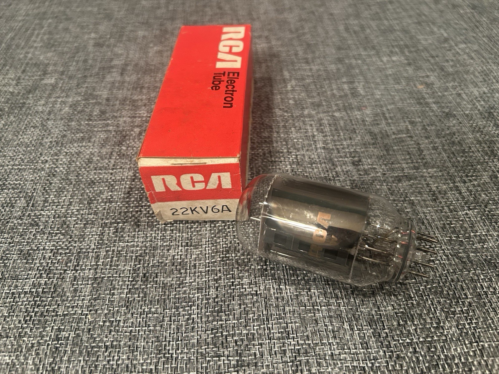 RCA 22KV6A Electron Vacuum Tube New Old Stock, Continuity ☑️ – FREE SHIPPING!!