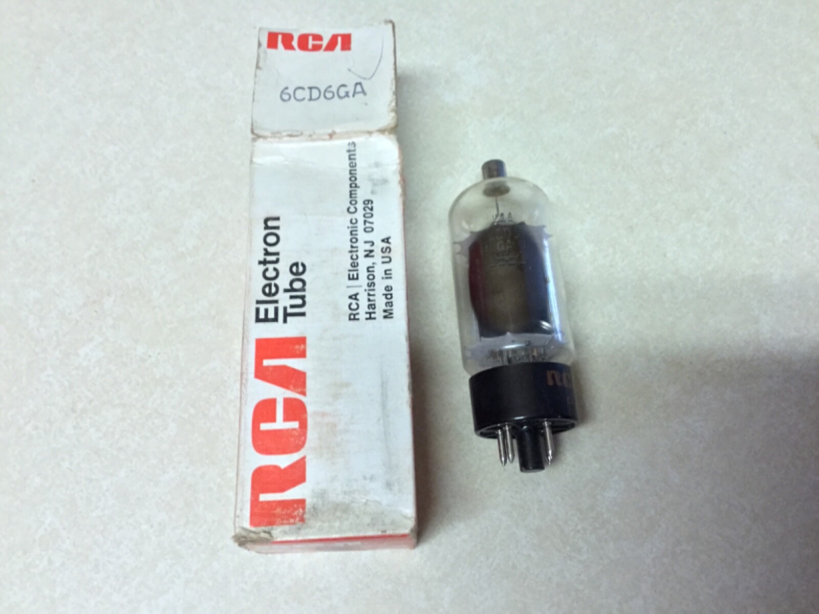 6CD6GA ( 1 ) RCA 6CD6GA NOS/NIB Vacuum Tube