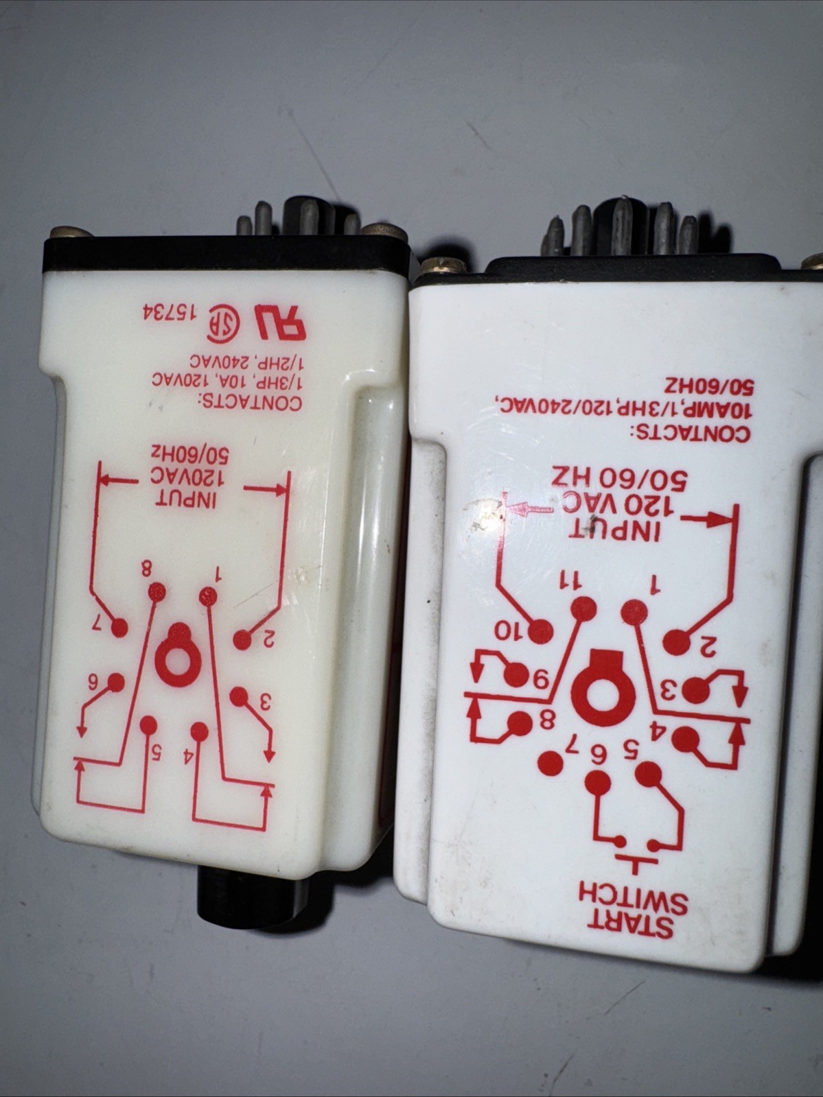 Dayton timers-2/used Short Period./ Money Back If Any Problem.