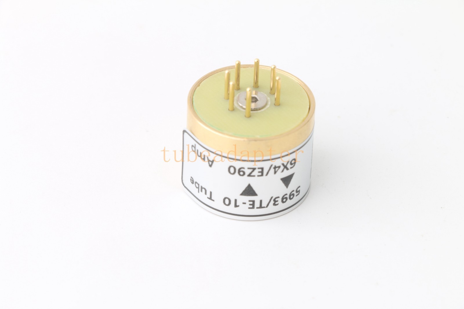 Pair 2pcs B7G 6X4 EZ90 (amp socket) to 5993 TE-10 tube converter adapter