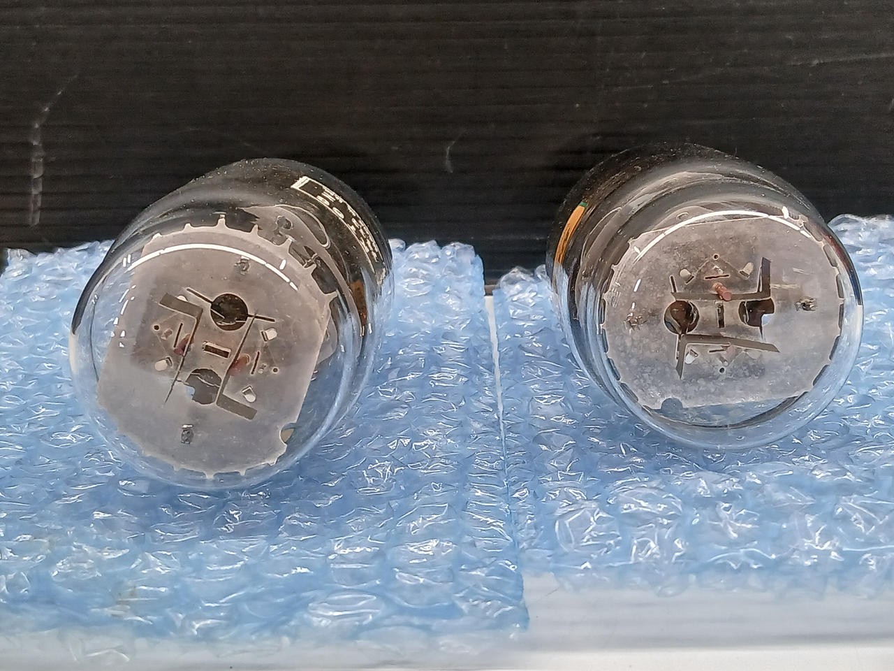 GEC KT66 Matched Pair Vacuum Tubes Made in England MOV Audio Power Amp Tubes