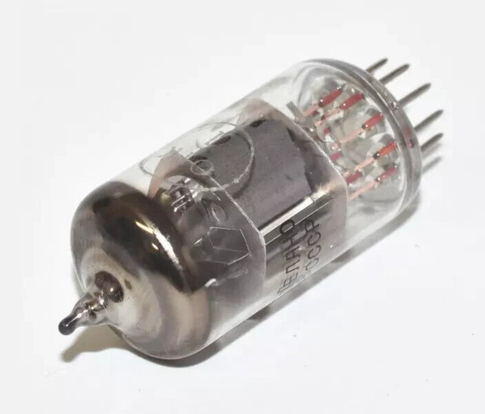 6F1P ORZEP soviet Triode-Pentode Tube ECF80 6BL8 2pcs