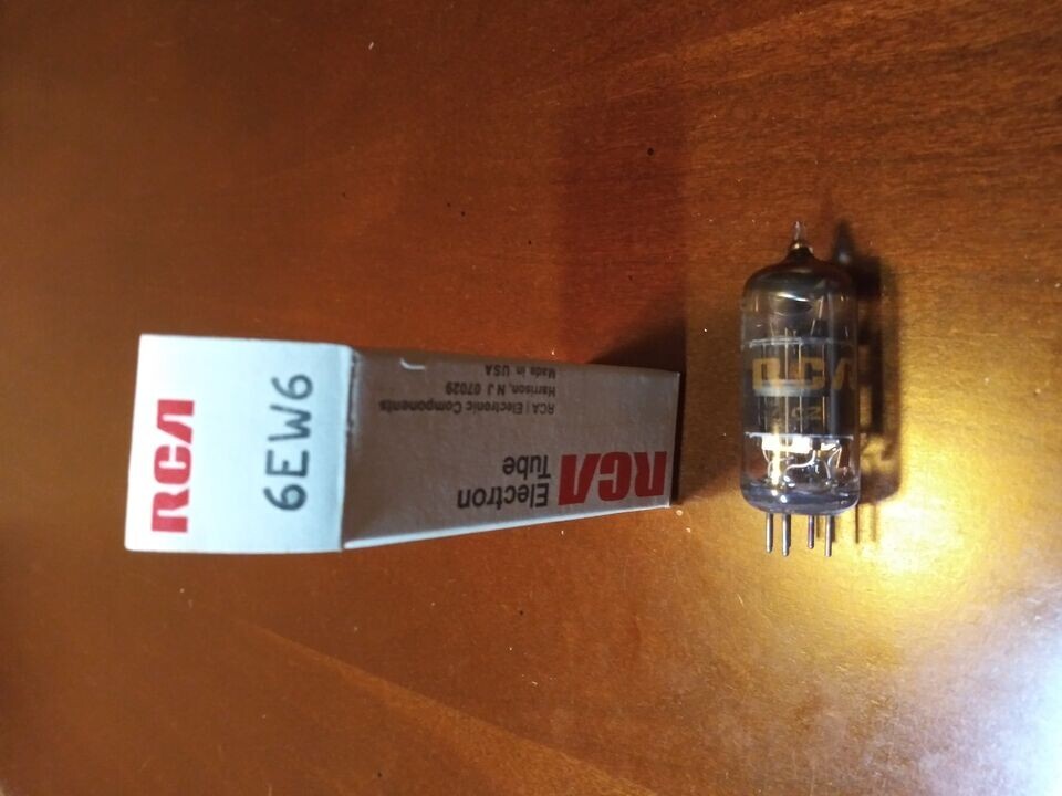 RCA 6EW6 Audio Electronic Vintage Radio TV Valve HAM Vacuum NOS Tubes