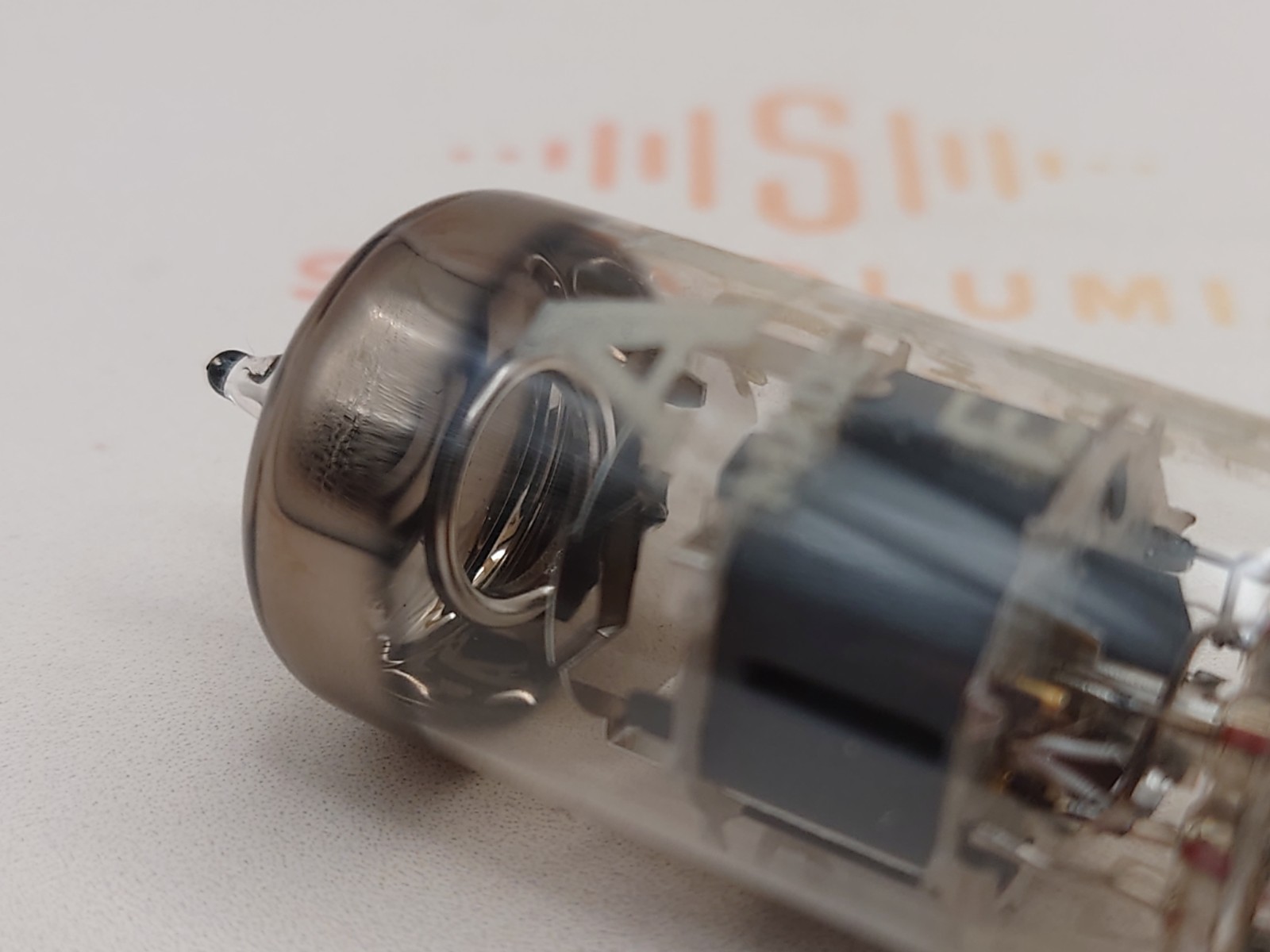 1x Telefunken E88CC 6922 O-getter AEG label ◇ Bottom – Strong