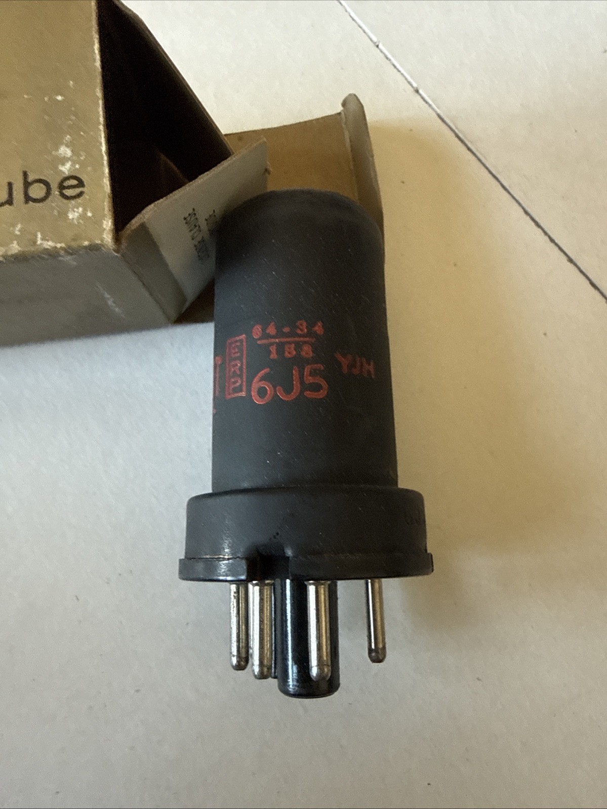 Lot Of 4: DUMONT TUNG-sol Philco 6J5 VACUUM TUBE NOS Tu11