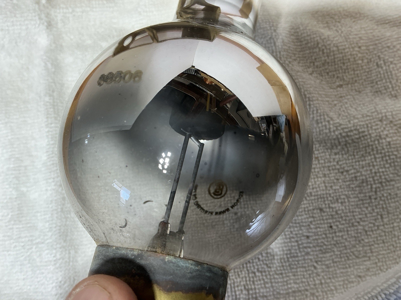RARE TUNGAR Bulb Tube EDISON SWAN ELECTRIC CO. ENGLAND 68506 NOS W/BOX SCARCE