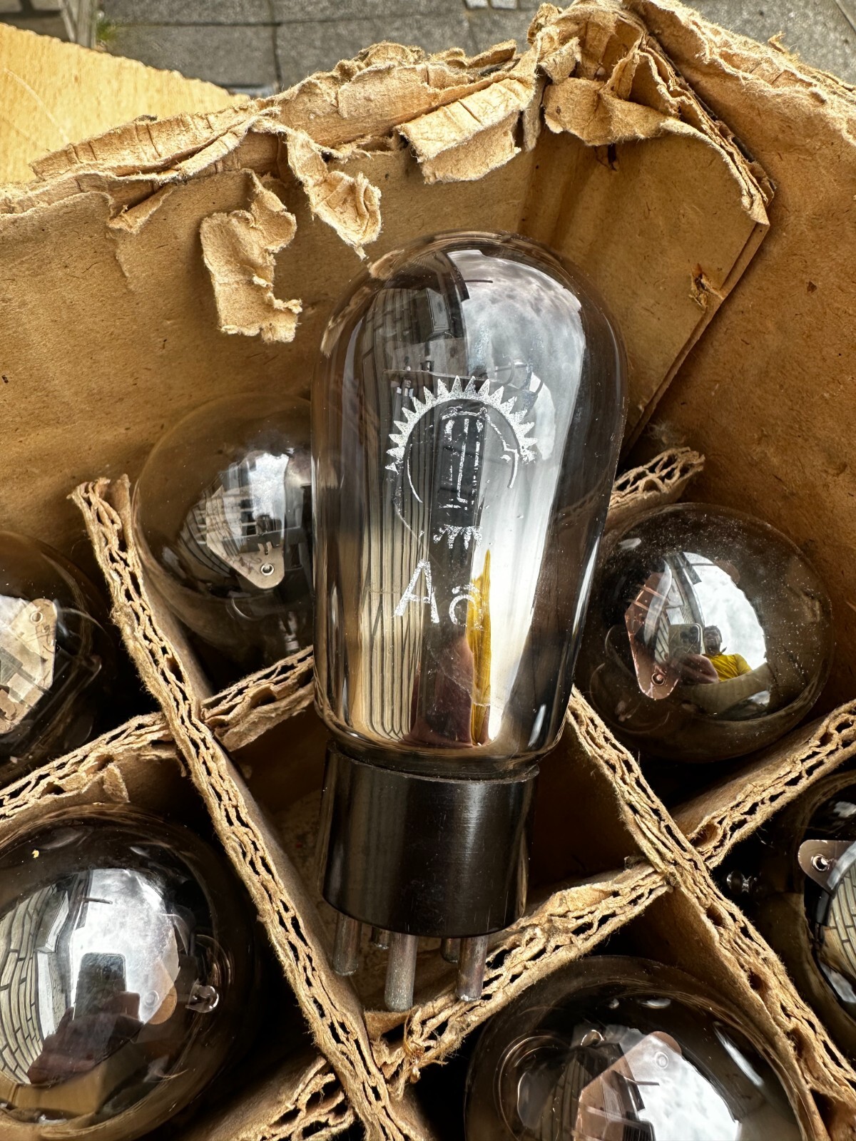 1ea. Valvo Aa 1944 triode tube Gold Pin NOS NIB