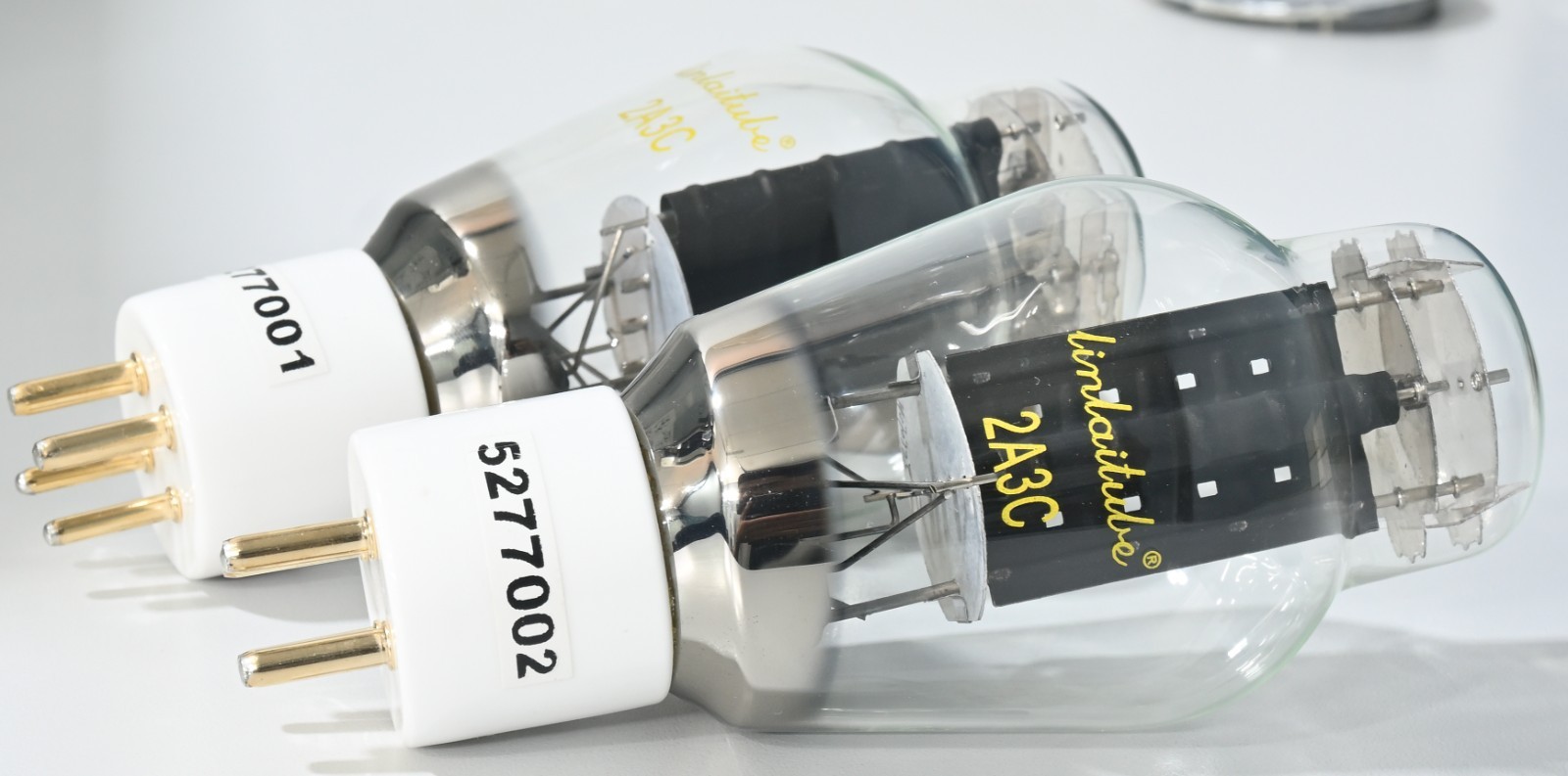 Linlai 2A3C Power Tubes Made in China Amplitrex Tested Matched Pair