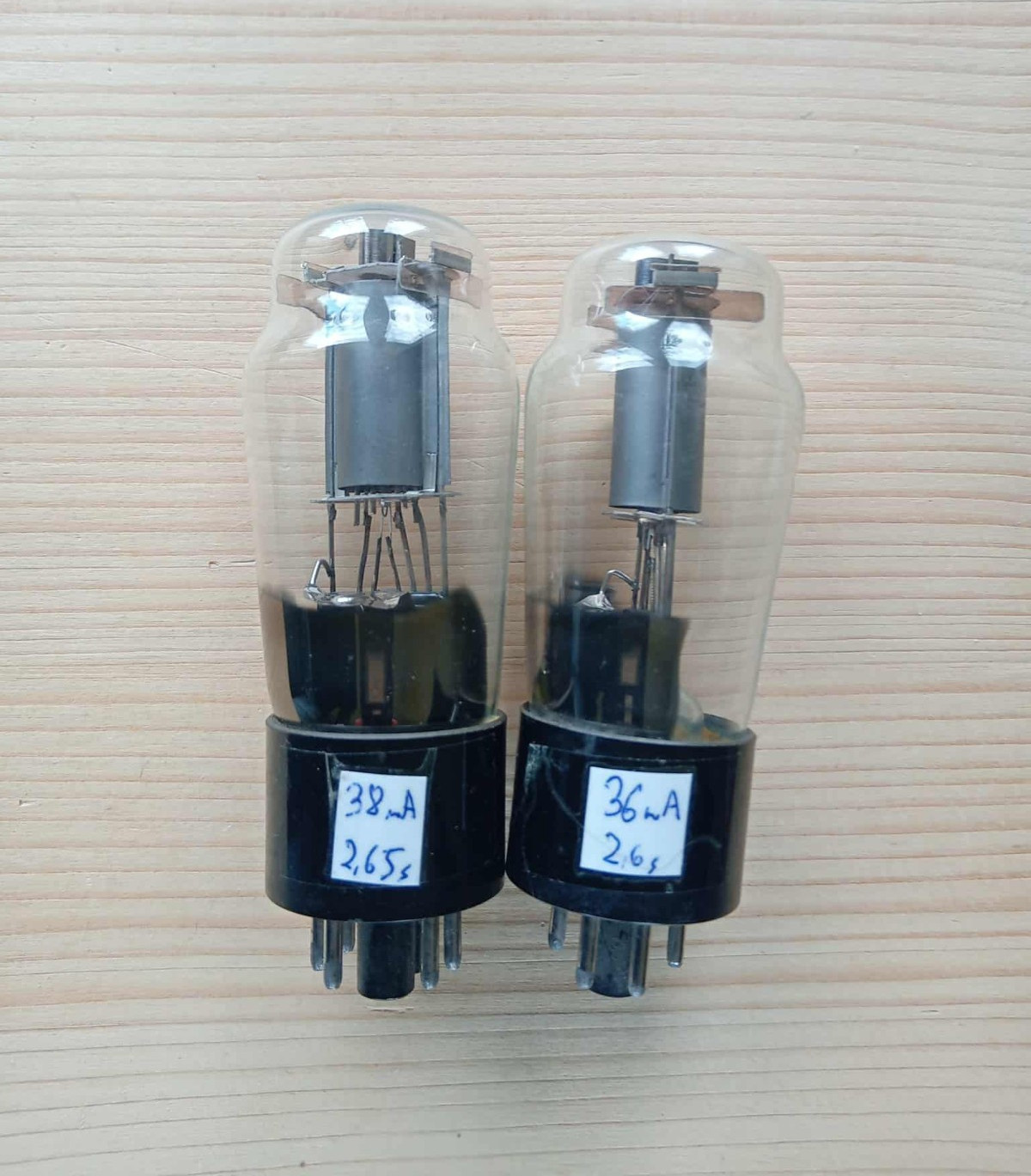 Rare! Matched Pair of 6F6S ( 6F6G 6F6GT) Pentode Tubes Cobra NEVZ 56′ 57′ NOS
