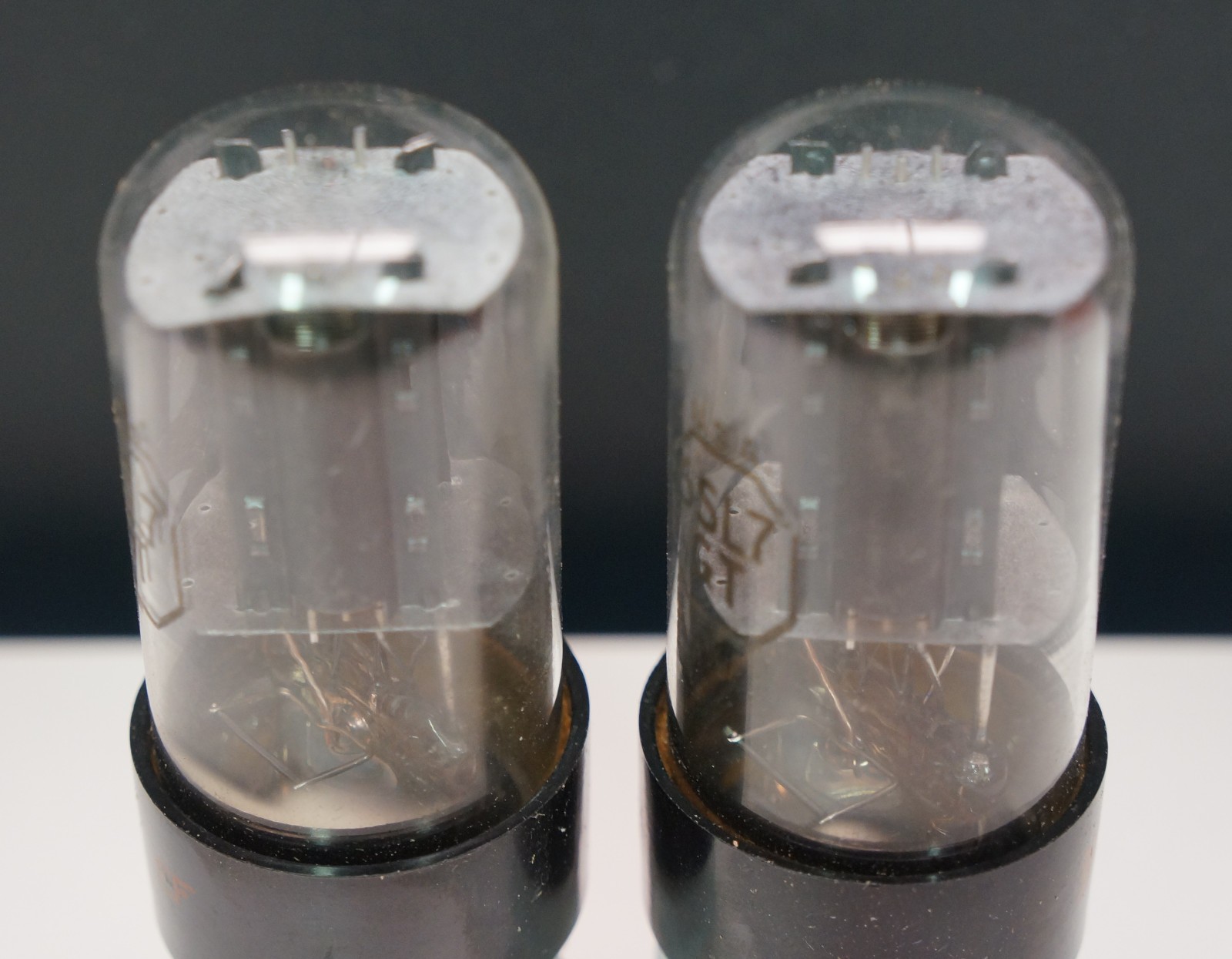 BRAND NEW FROM THE ORIGINAL SLEEVE – RCA 6SL7GT PAIR – Hickok 752A Test 100% NOS