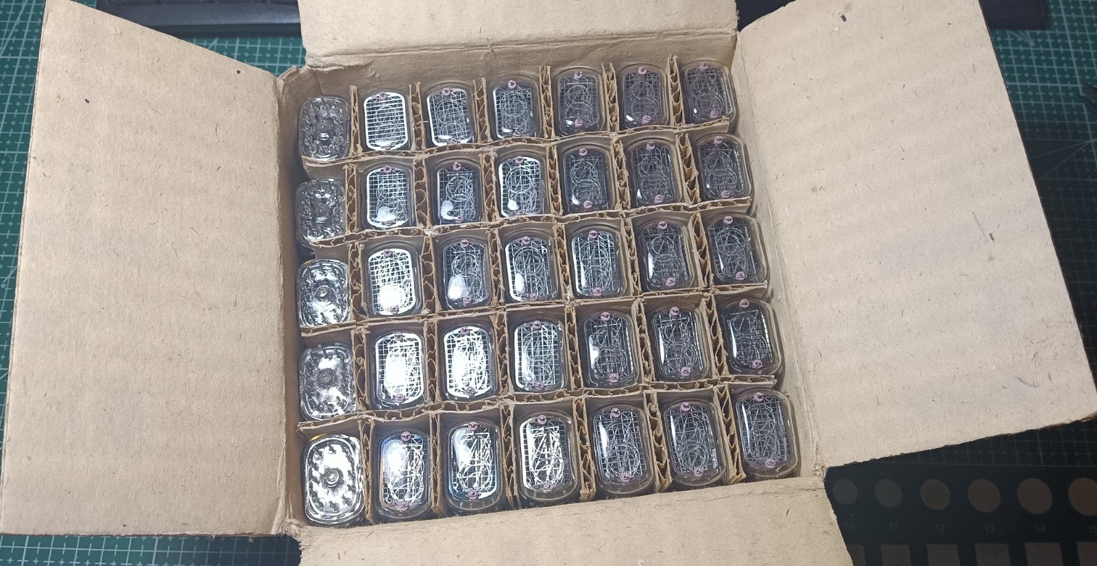 12 x IN-12 Nixie Tubes Set for DIY Clock Vintage USSR Neon Tested ✅