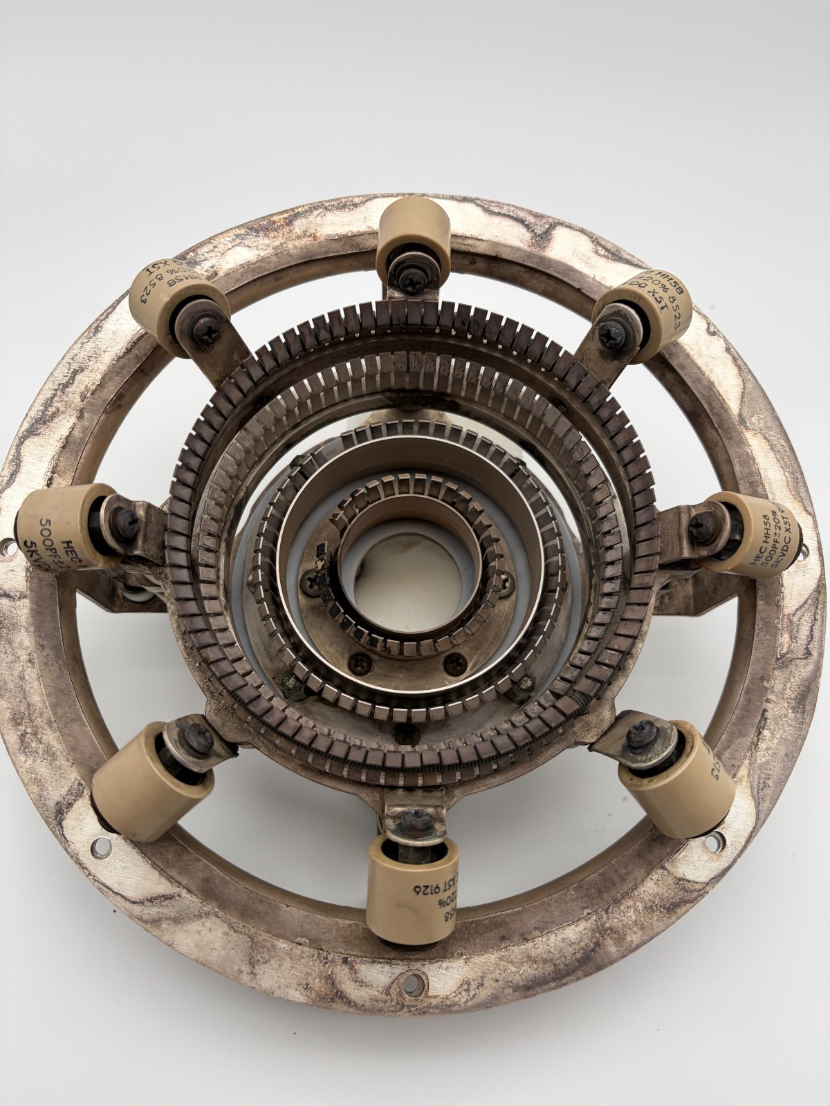 Harris FM20k Tube Socket Eimac SK300A for 4CX15000A Used