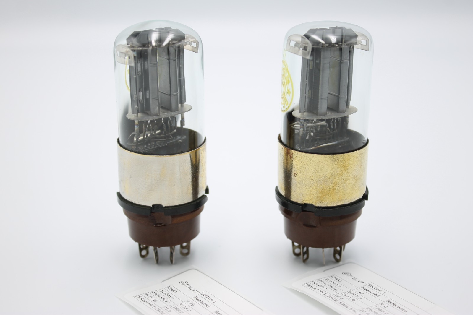 RARE Matched Pair 6N8M/6N8S/6SN7/1578/ECC32.MELZ.Etracer Tested.XI,V-1950′.
