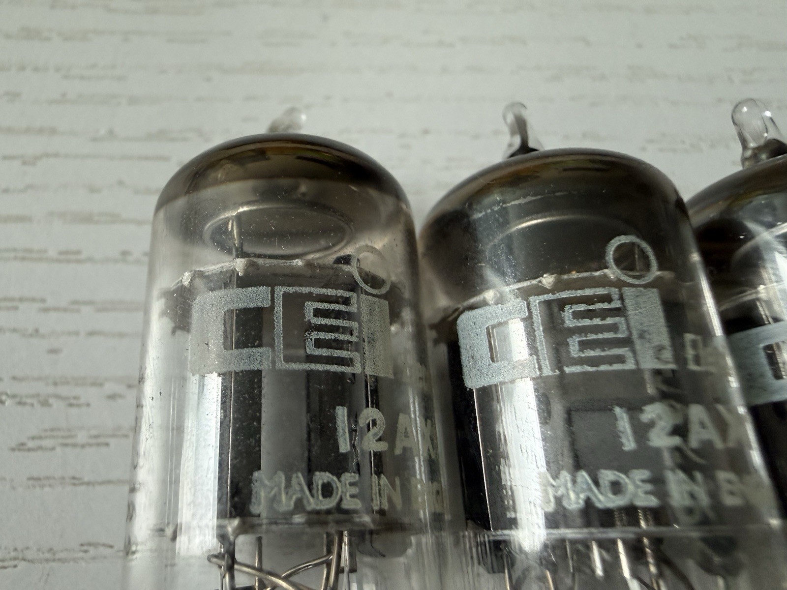 ECC83 CEi Matched Quad Tubes