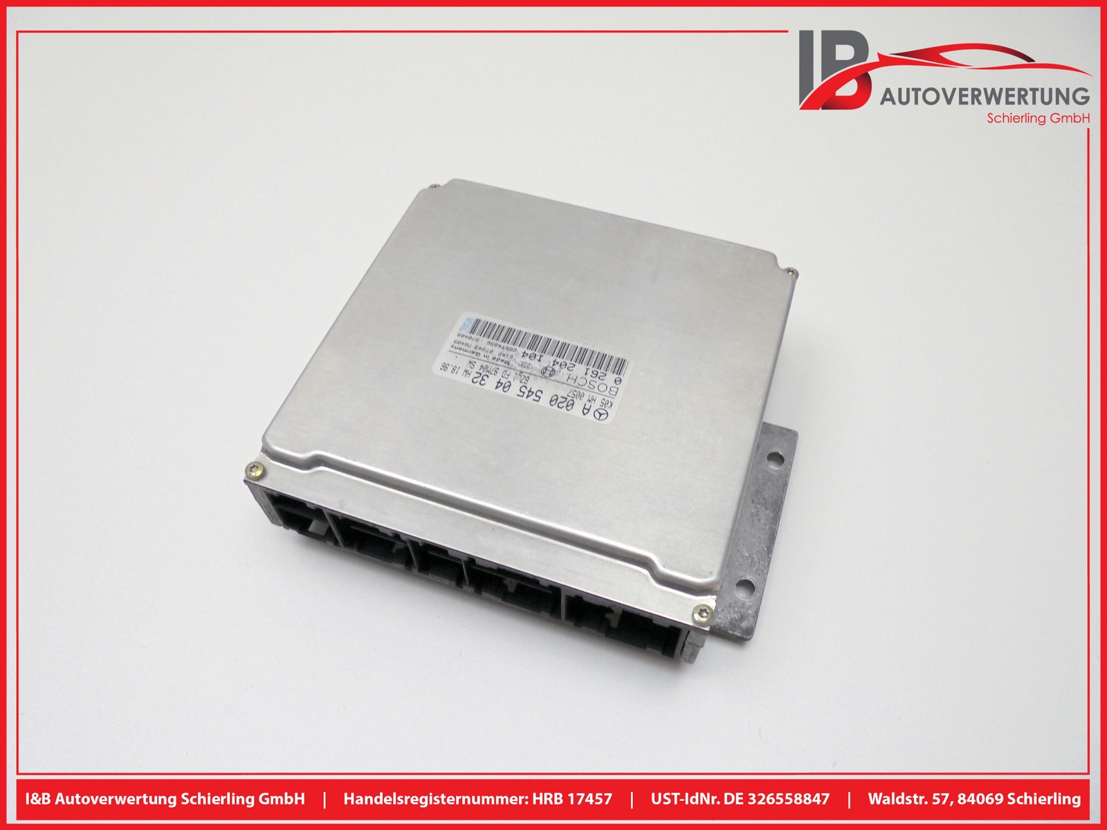MERCEDES BENZ E-CLASS W210 ECU Engine SET A0205450432 0261204104 BOSCH