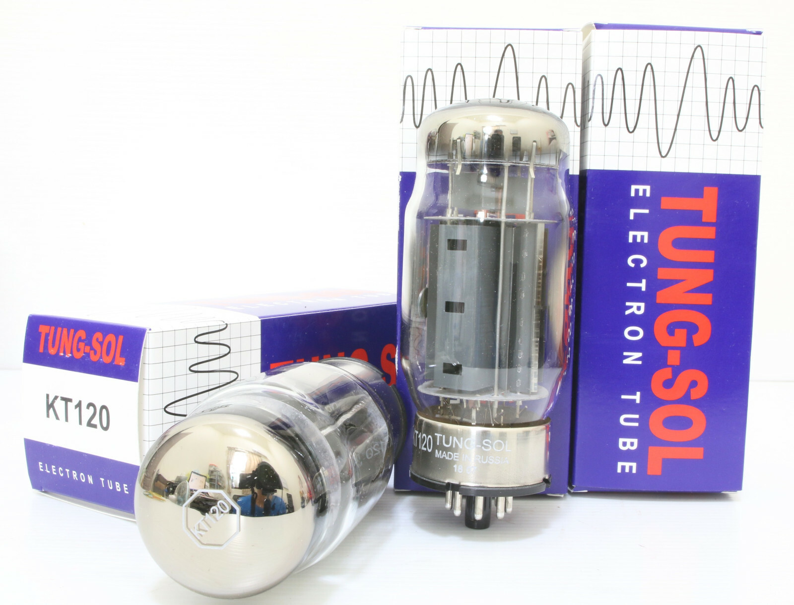 (Sweet Edition) Platinum Factory Match QUAD Tung-Sol KT120 KT-120 Tube