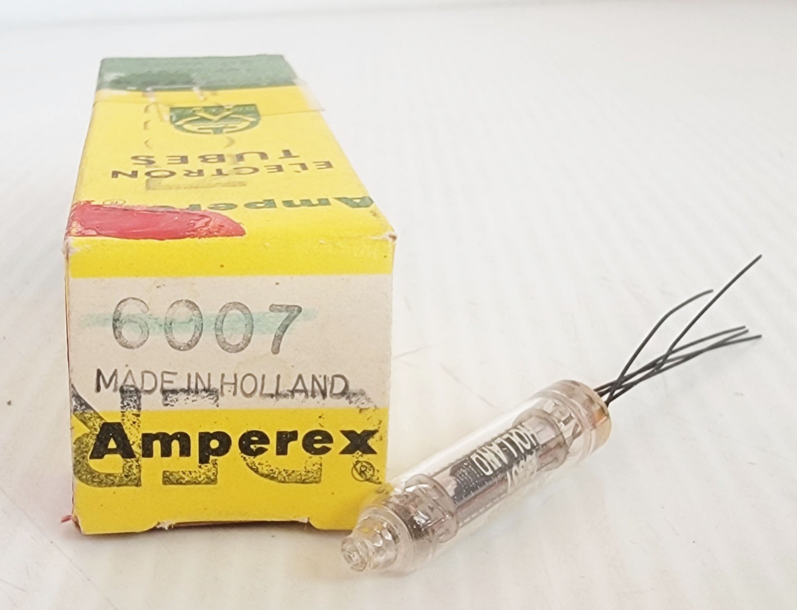 New Old Stock Amperex 6007 Amplifier Power Tube Made in Holland