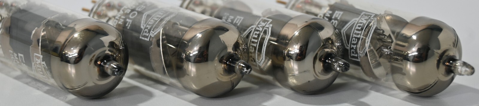 Mullard E80F NOS NIB 6084 Tube Gold Pin EF86 sub Philips Audio 1MQ 4PCS