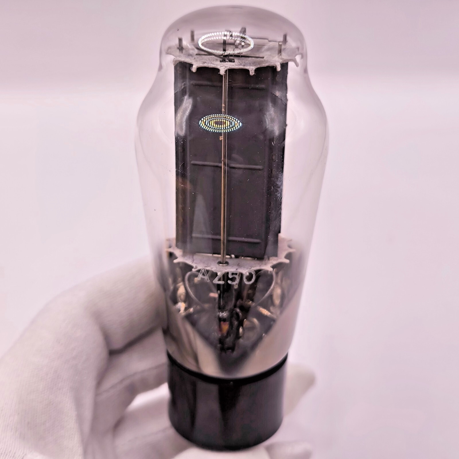 AZ50 CV1264 Philips tube, Mullard Blackburn factory, black base OO getter, NOS