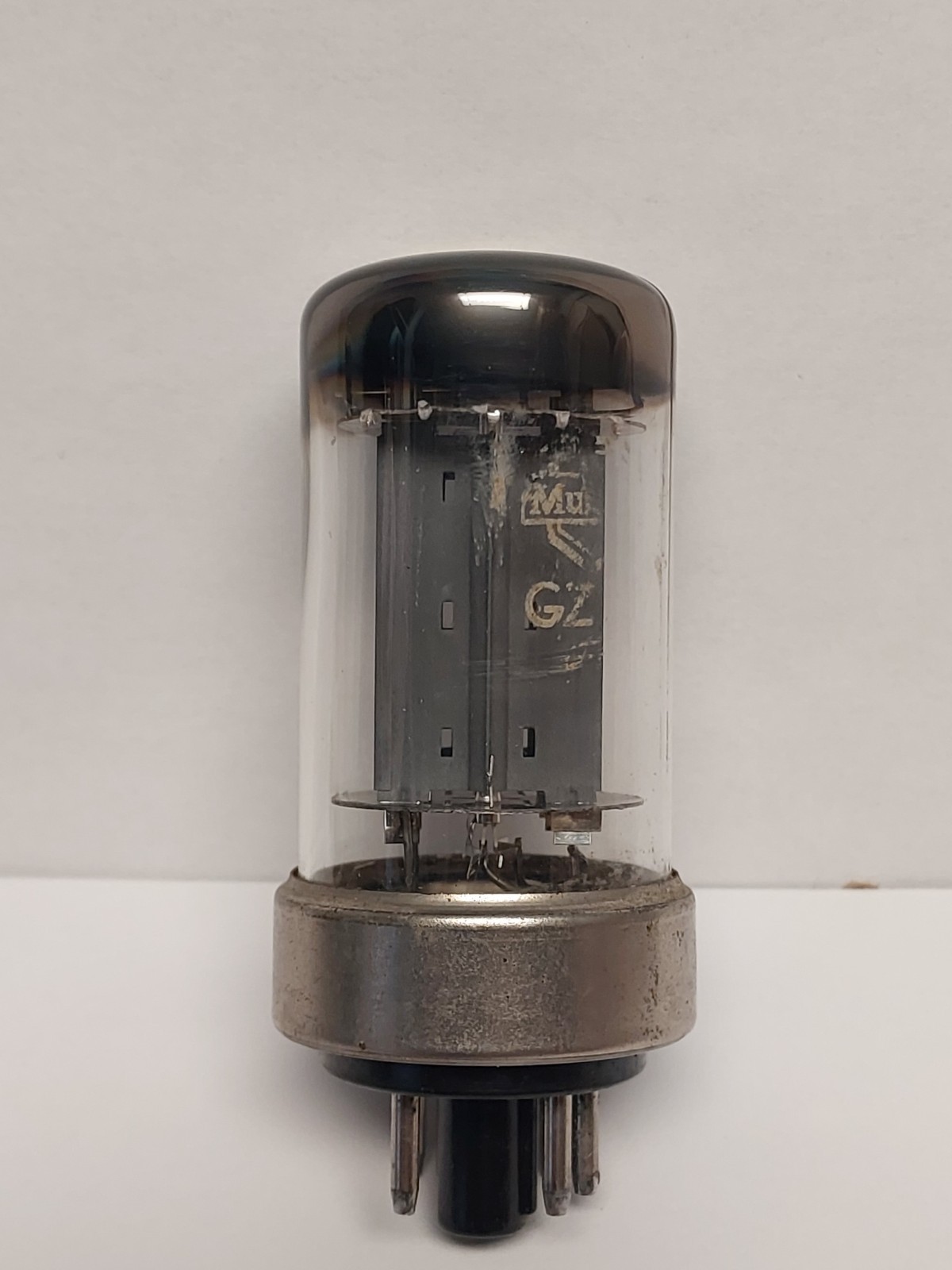 5AR4 GZ34 Mullard TV2 Metal Base