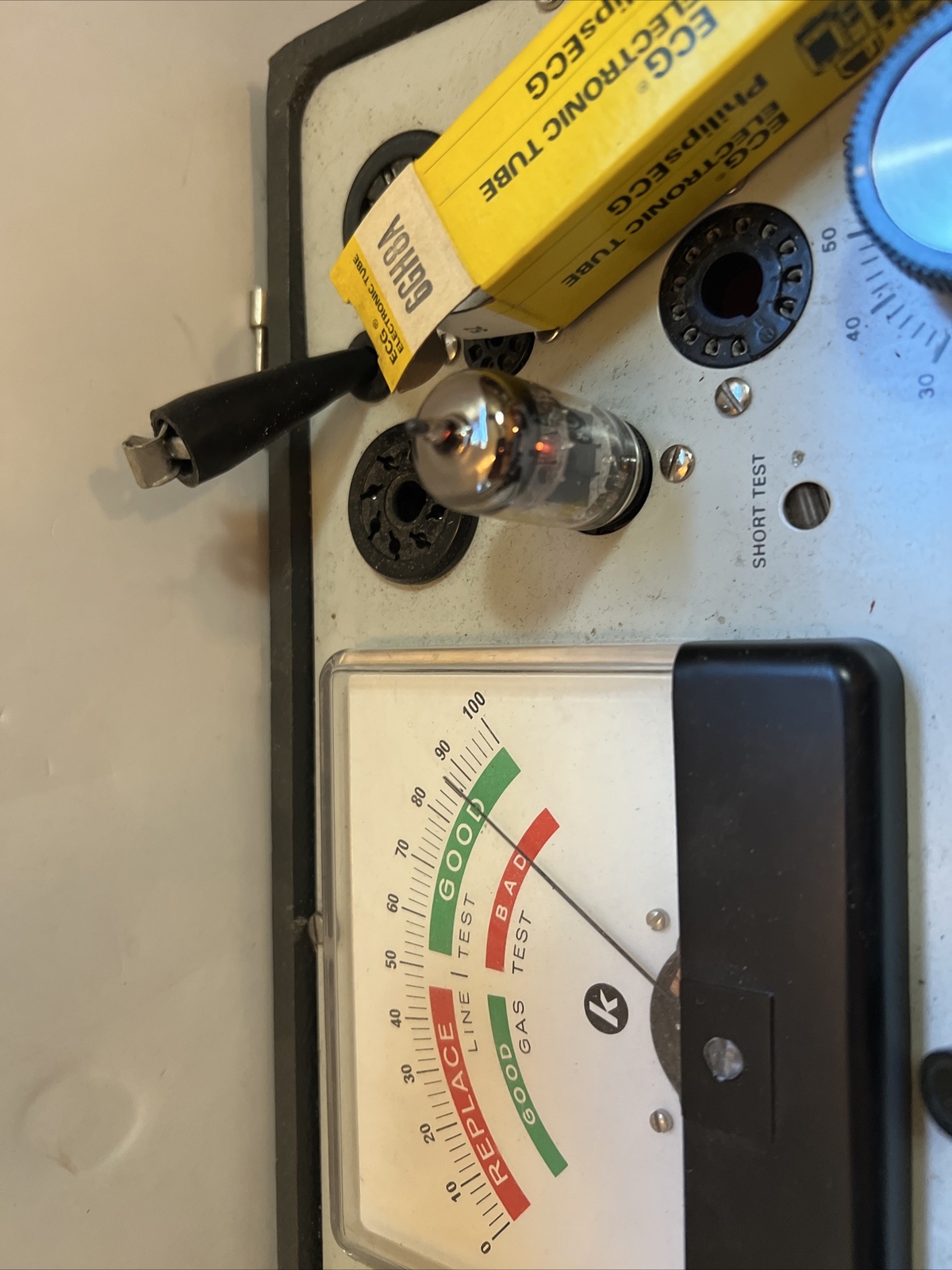 Vintage Philips ECG 6GH8A Tube Nos Tested