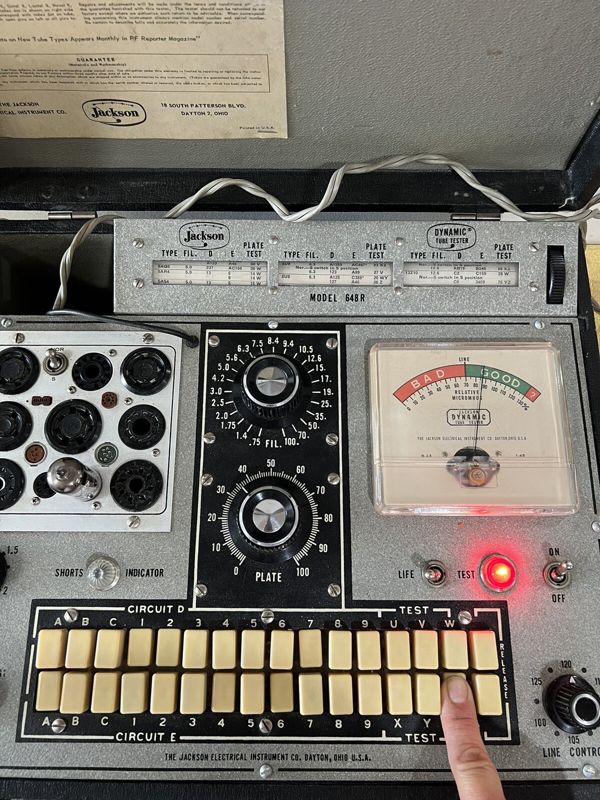 Telefunken ECF82/6U8 tube