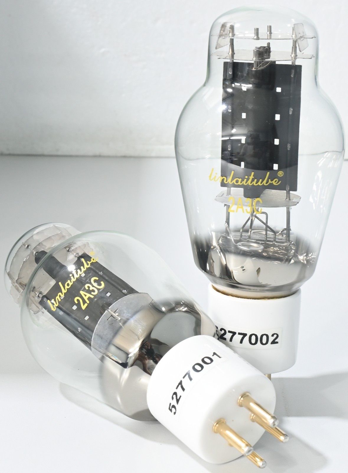 Linlai 2A3C Power Tubes Made in China Amplitrex Tested Matched Pair