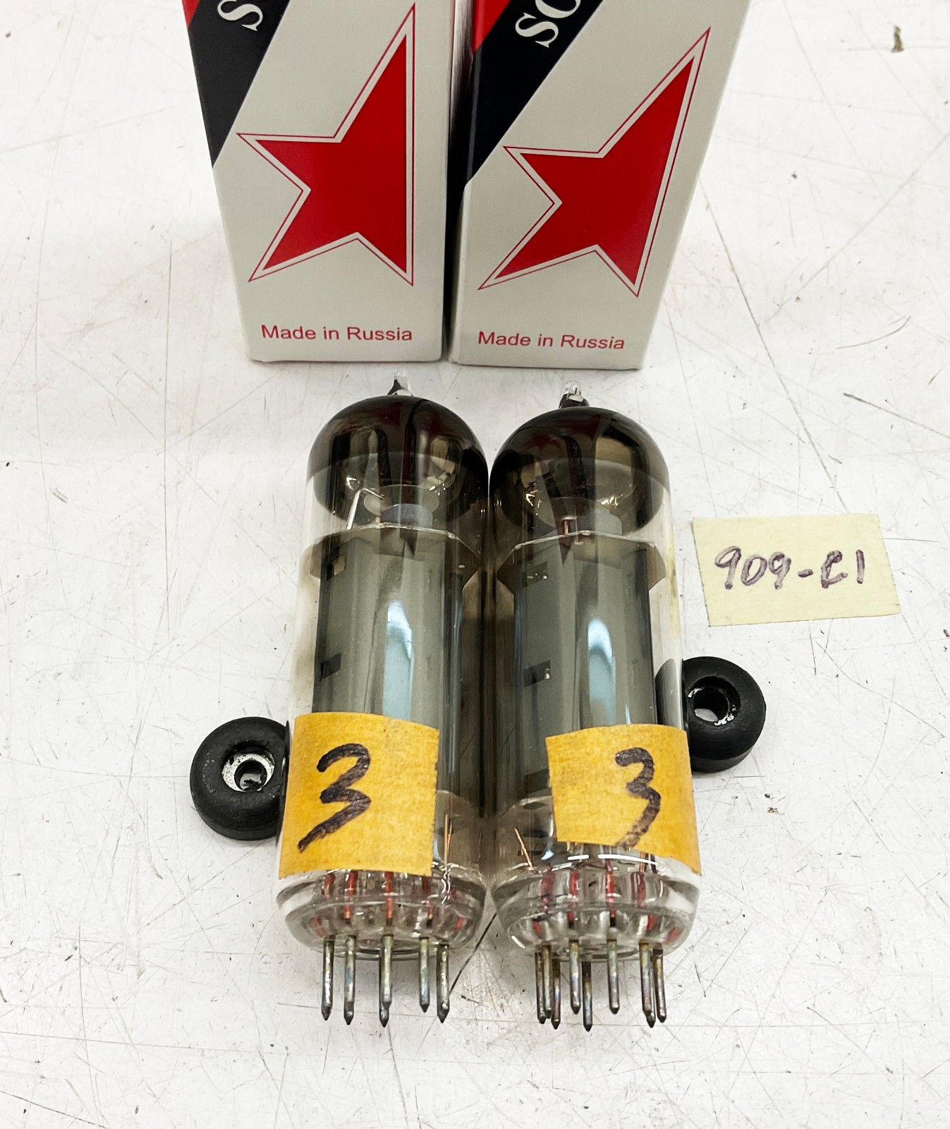 Pair of Sovtek EL84 Tubes Tested and Matched