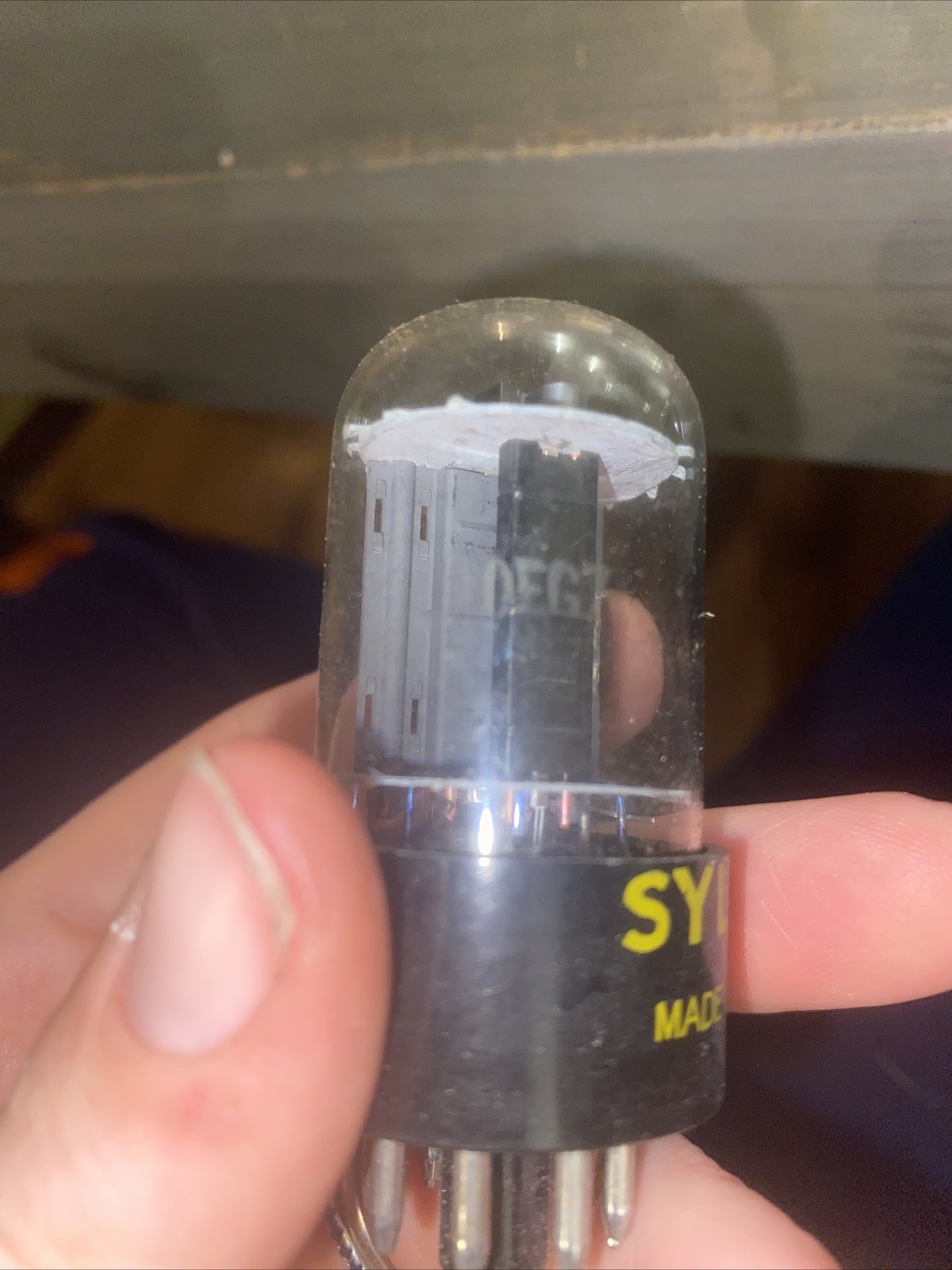 Sylvania 10EG7 Vacuum Tube Made In USA NOS +Box x3