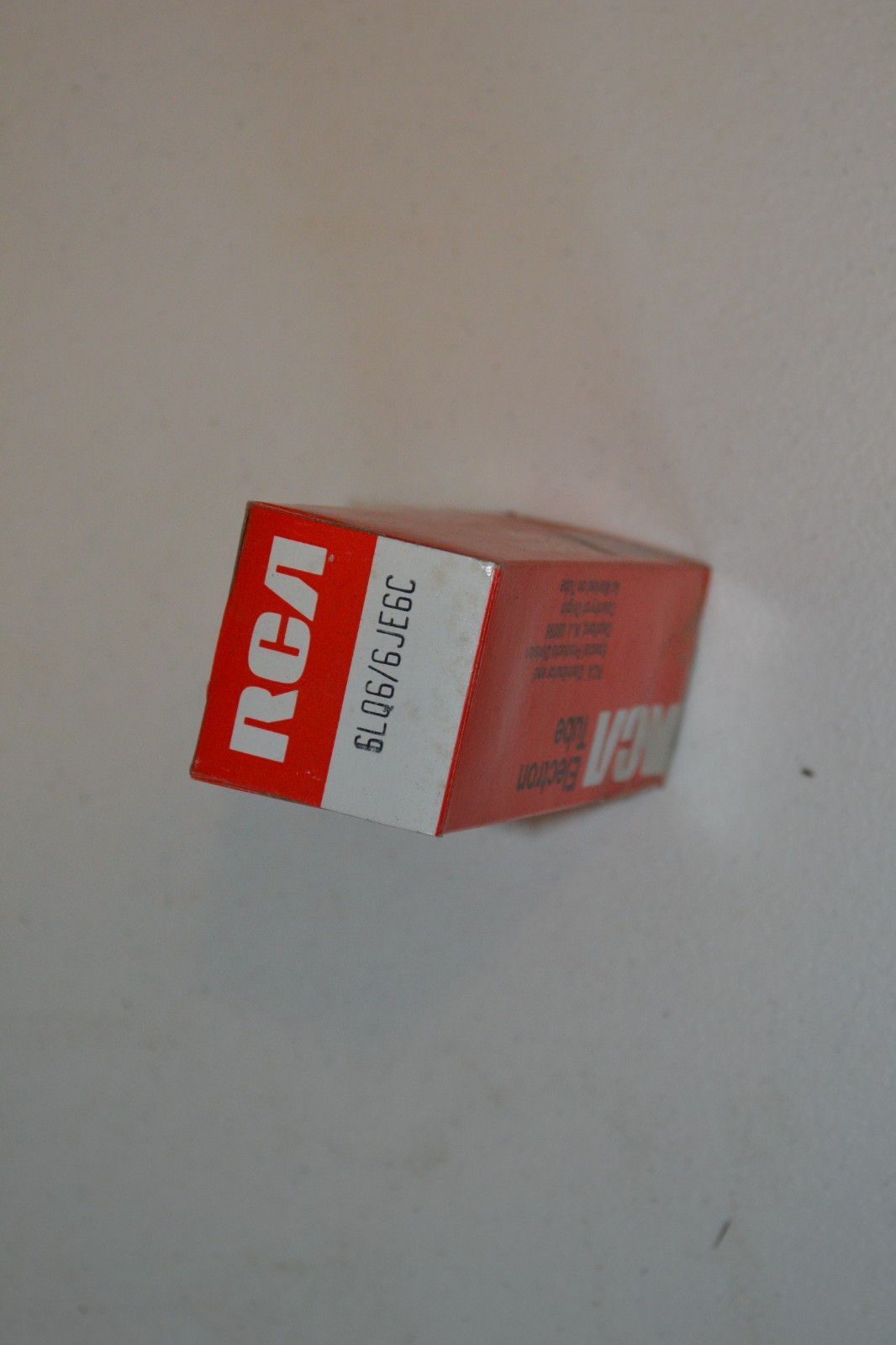 6LQ6 / 6JE6C vacuum tube vintage tested and working
