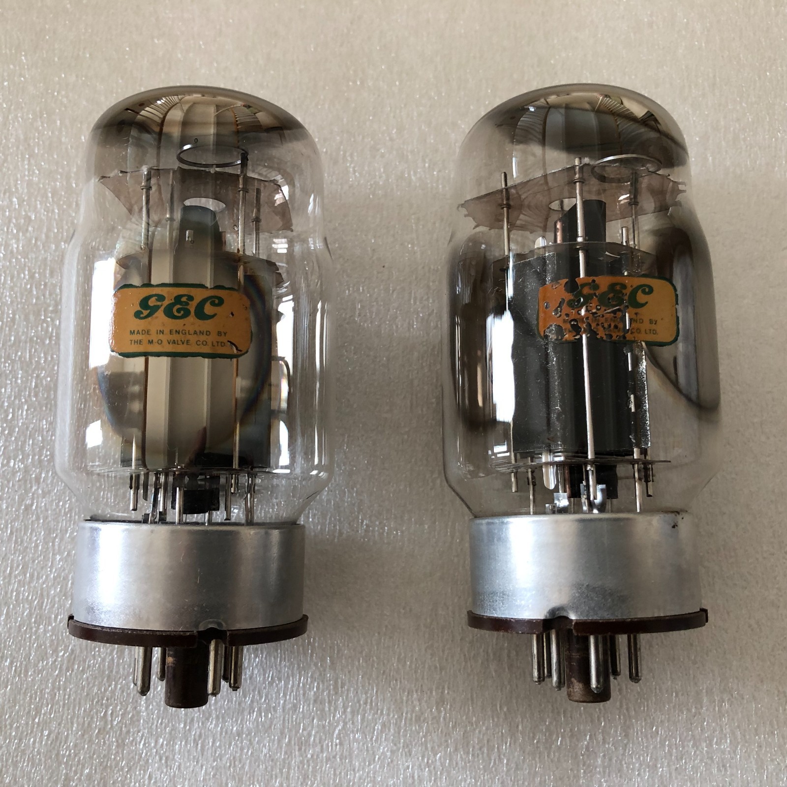2 X GEC UK KT 88 Vacuum Tube TEST G2U