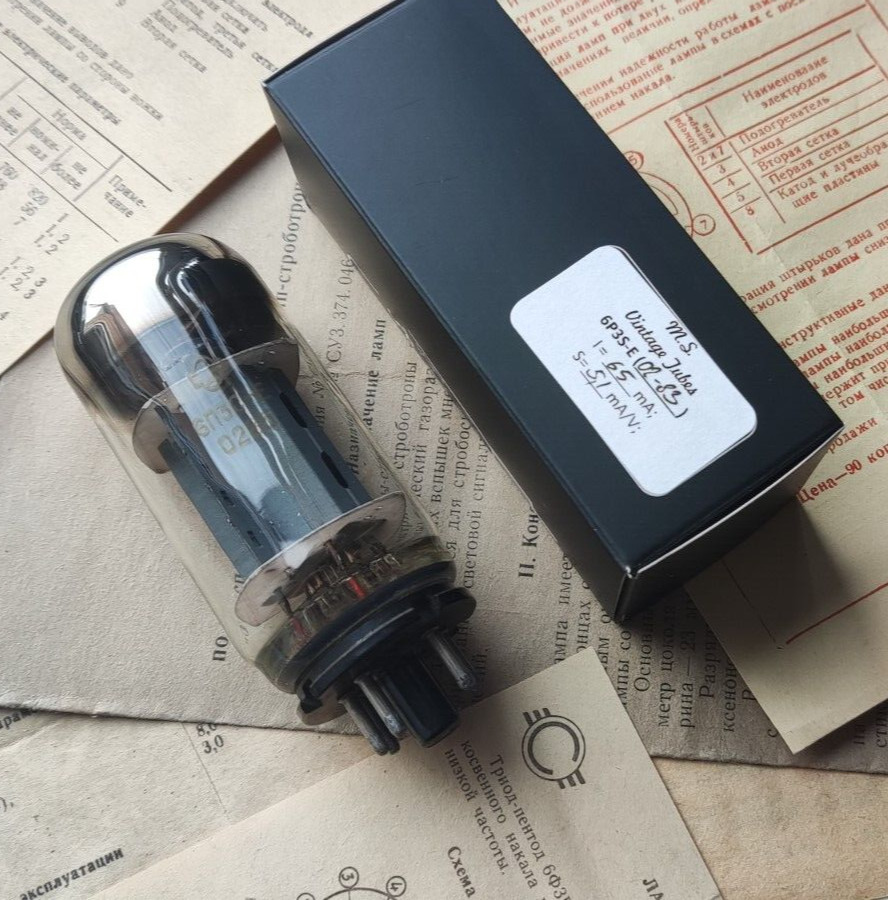 6P3S-E x 1 6L6-GC 6L6 output beam tetrode NOS (KZ Seller)