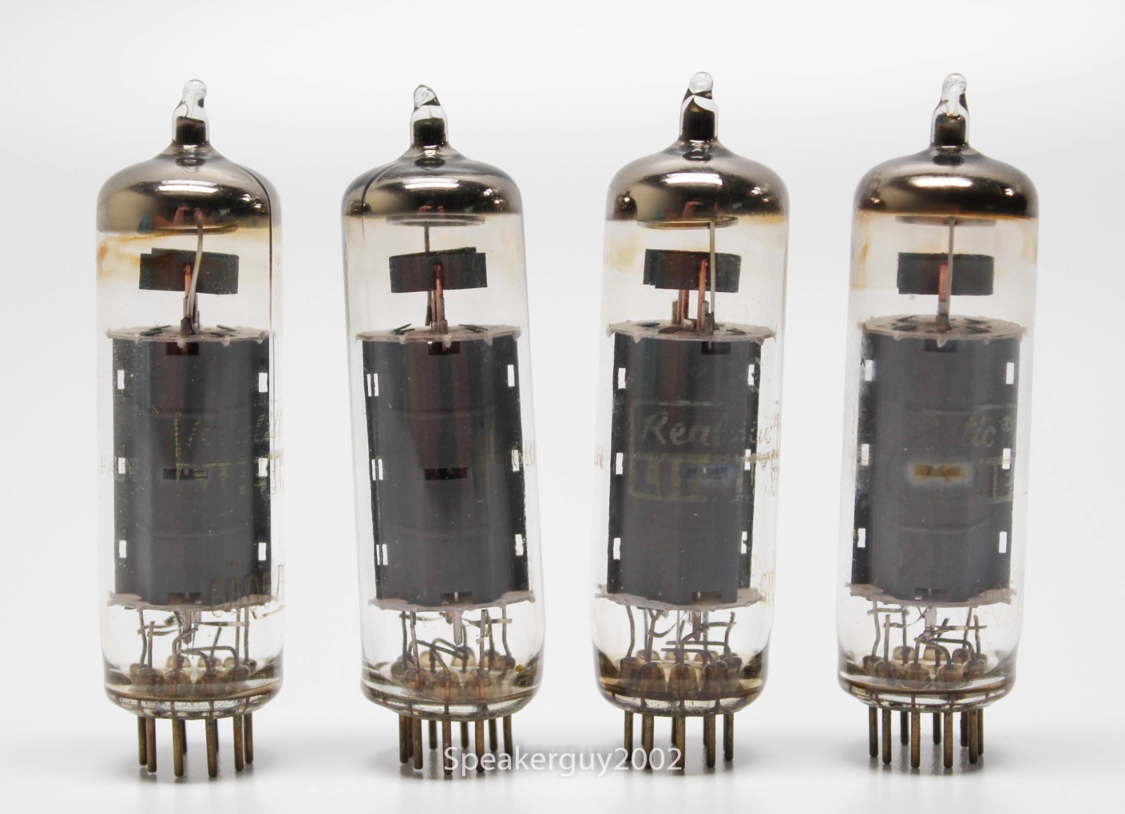 Matched Quad of Realistic Lifetime / Matsushita 6BQ5 EL84 Tubes — KT1