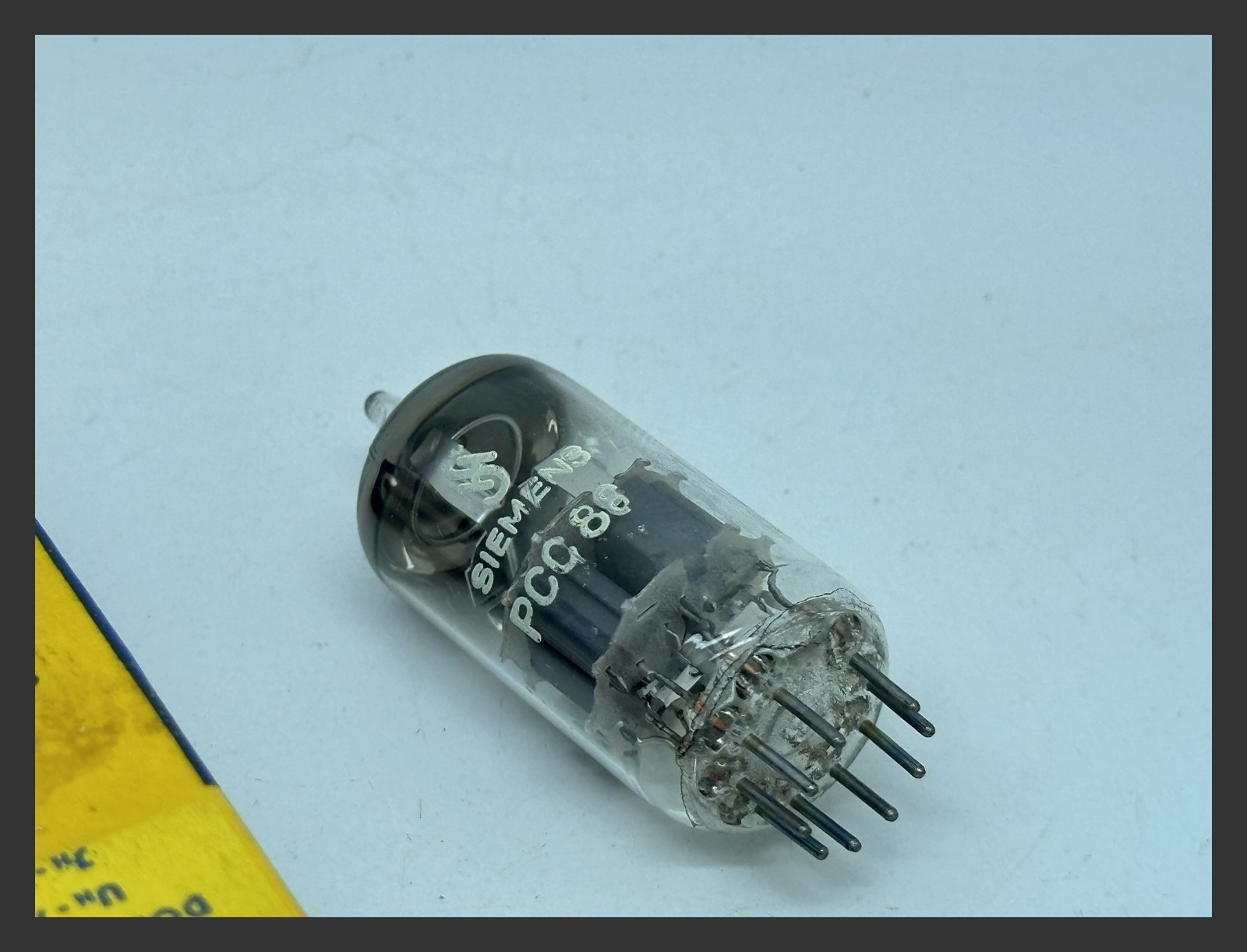 1 x NOS Siemens PCC88 7DJ8 Munich Test V. Strong 1960s Audio Pentode Vacuum Tube