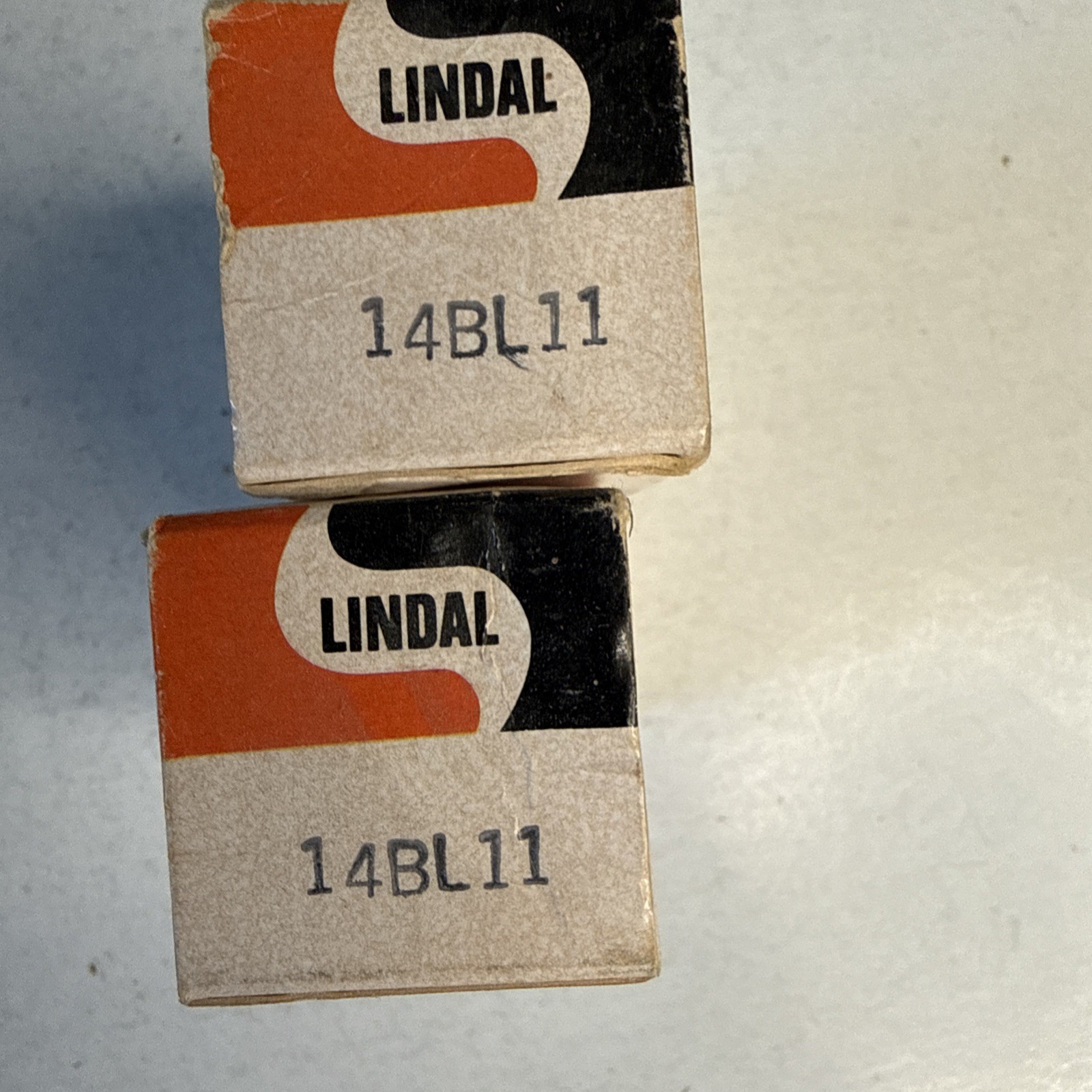 Lot Of 2: 14BL11 Lindal Double Triode Pentode Radio TV Audio Vacuum NOS Tu7