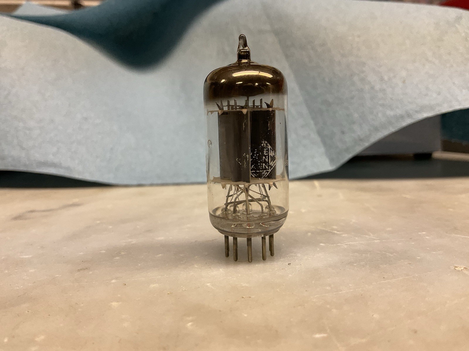 Telefunken 12ax7 Rib Plate Tube Balanced