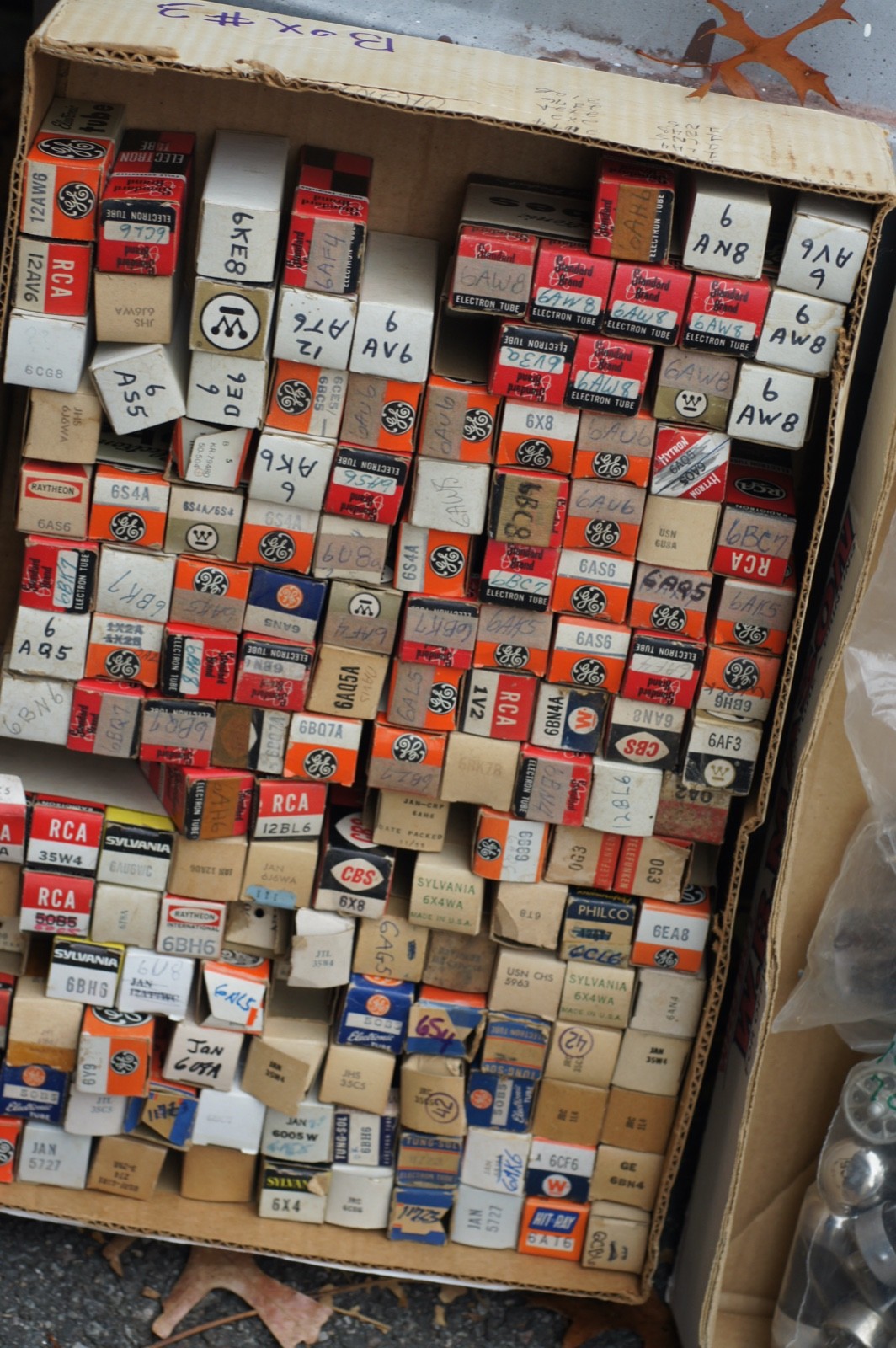 HUGE Lot of Vintage Vacuum Tubes Various Brands Radio/TV Industrial. See Below