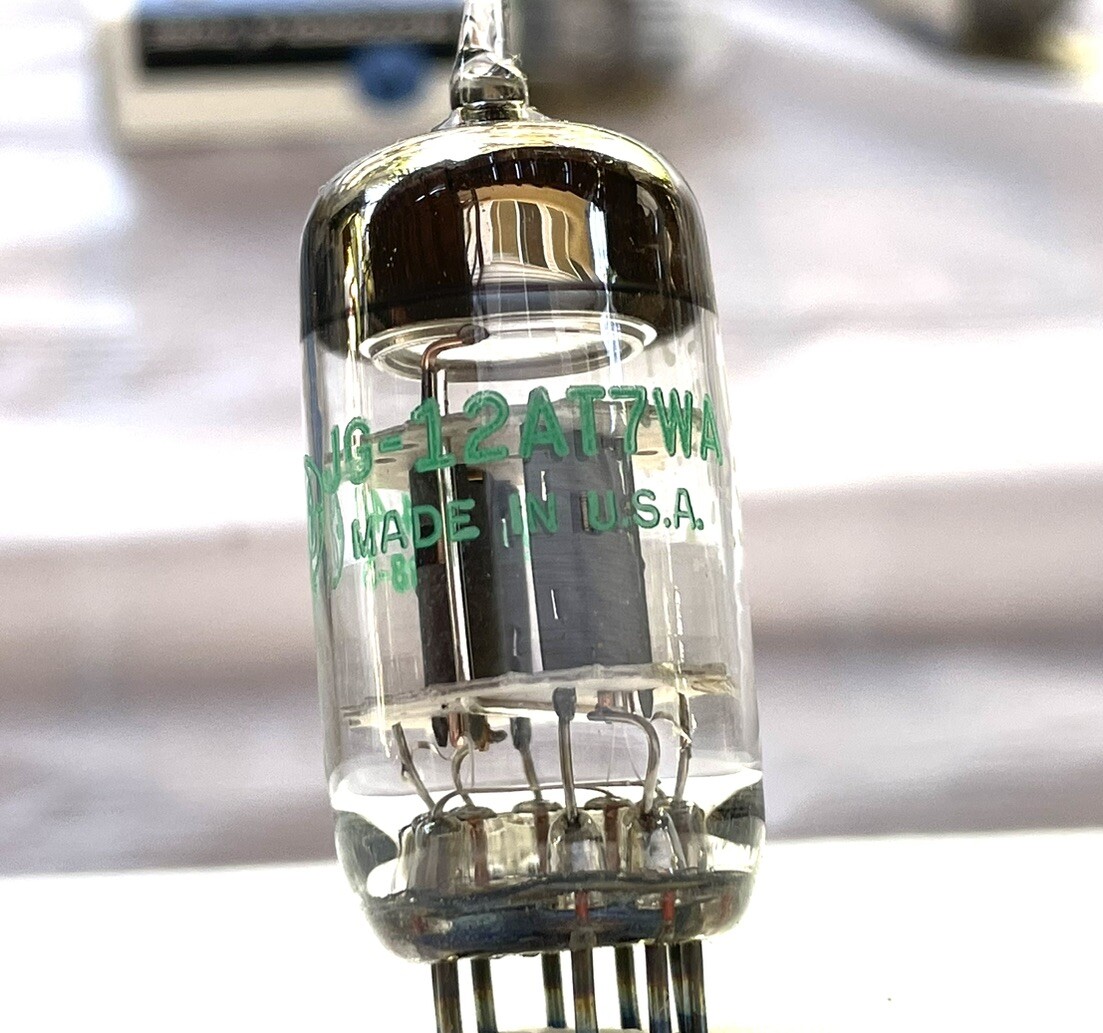 NOS GE 6201 12AT7WA Vacuum Tube