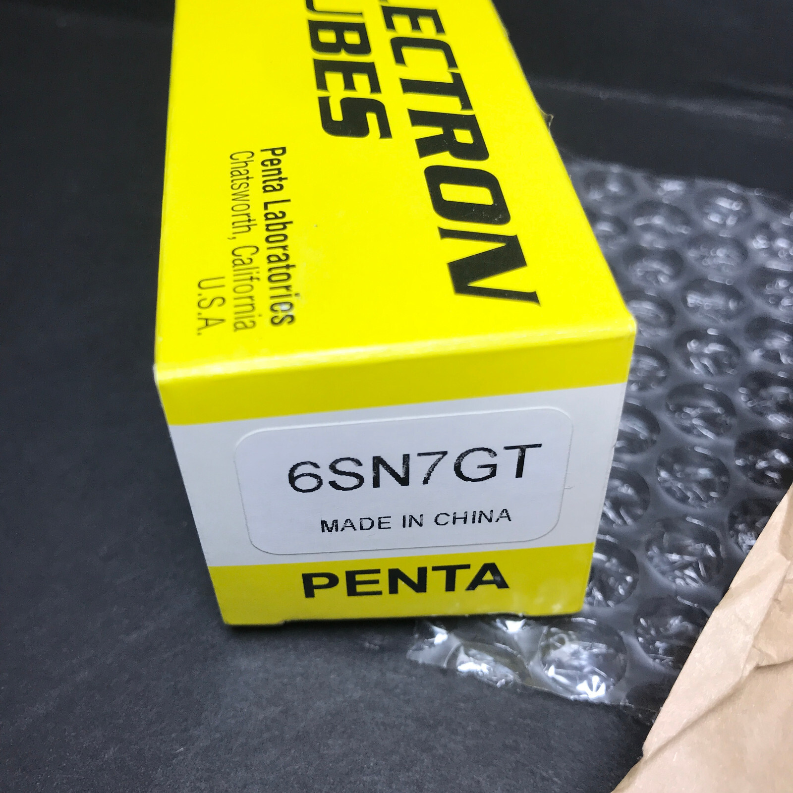 Penta Labs Laboratories Electron Tubes 6SN7G5 Tube Lot of 3