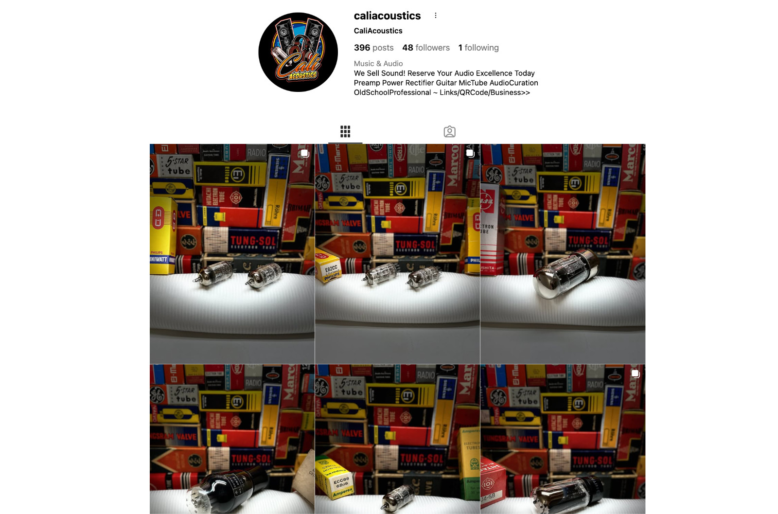 2x Matched 6201 / 12AT7WC GE USA ~ GoldGrid MilitaryEdtns ~ ClearClassicWarmTone