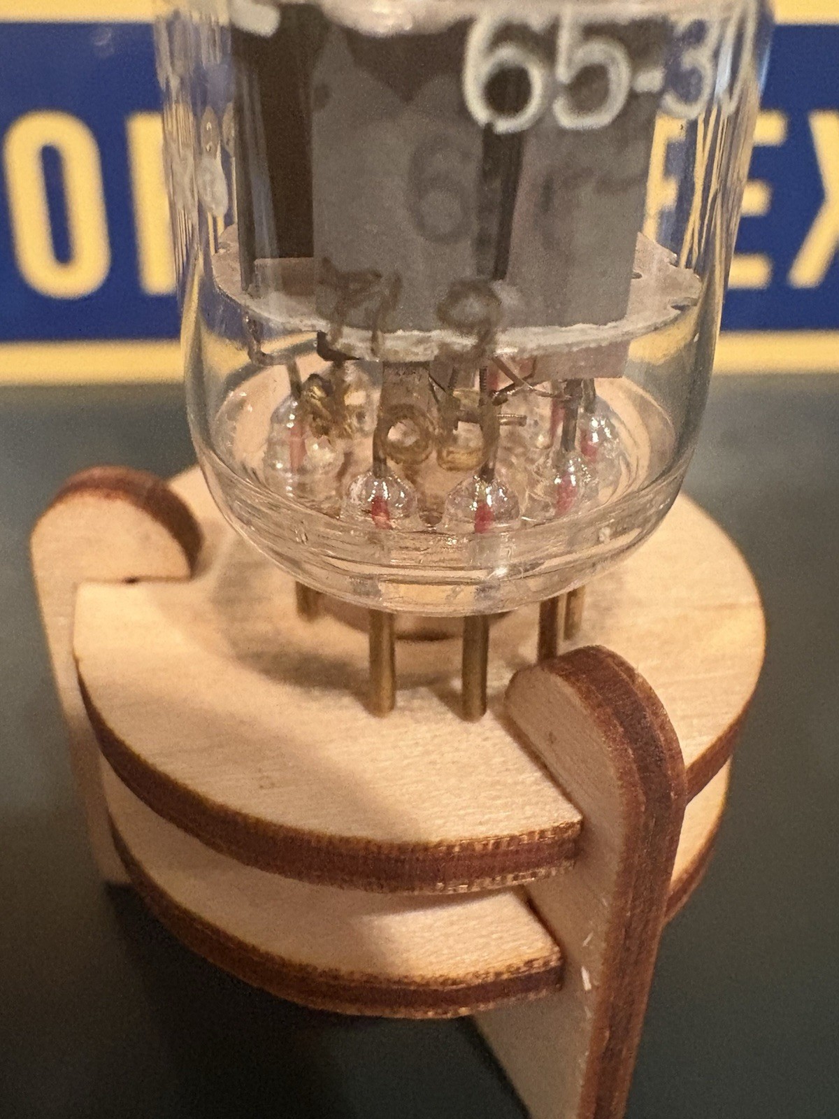 Amperex USN CEP 6922 (6DJ8 ECC88) Gold Pin Tube TV7&Maxi Test NOS Balanced🔊